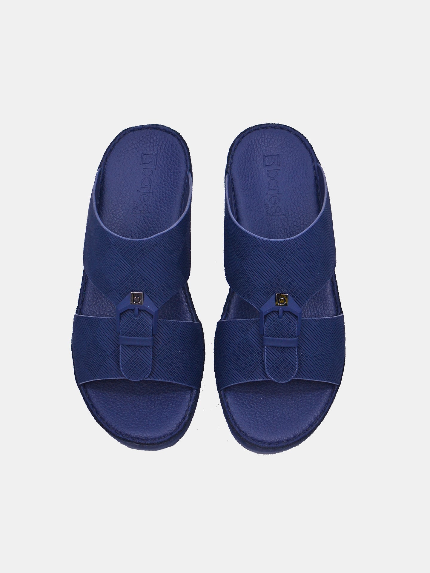 Barjeel Uno BSP1-59 Men's Arabic Sandals #color_Blue