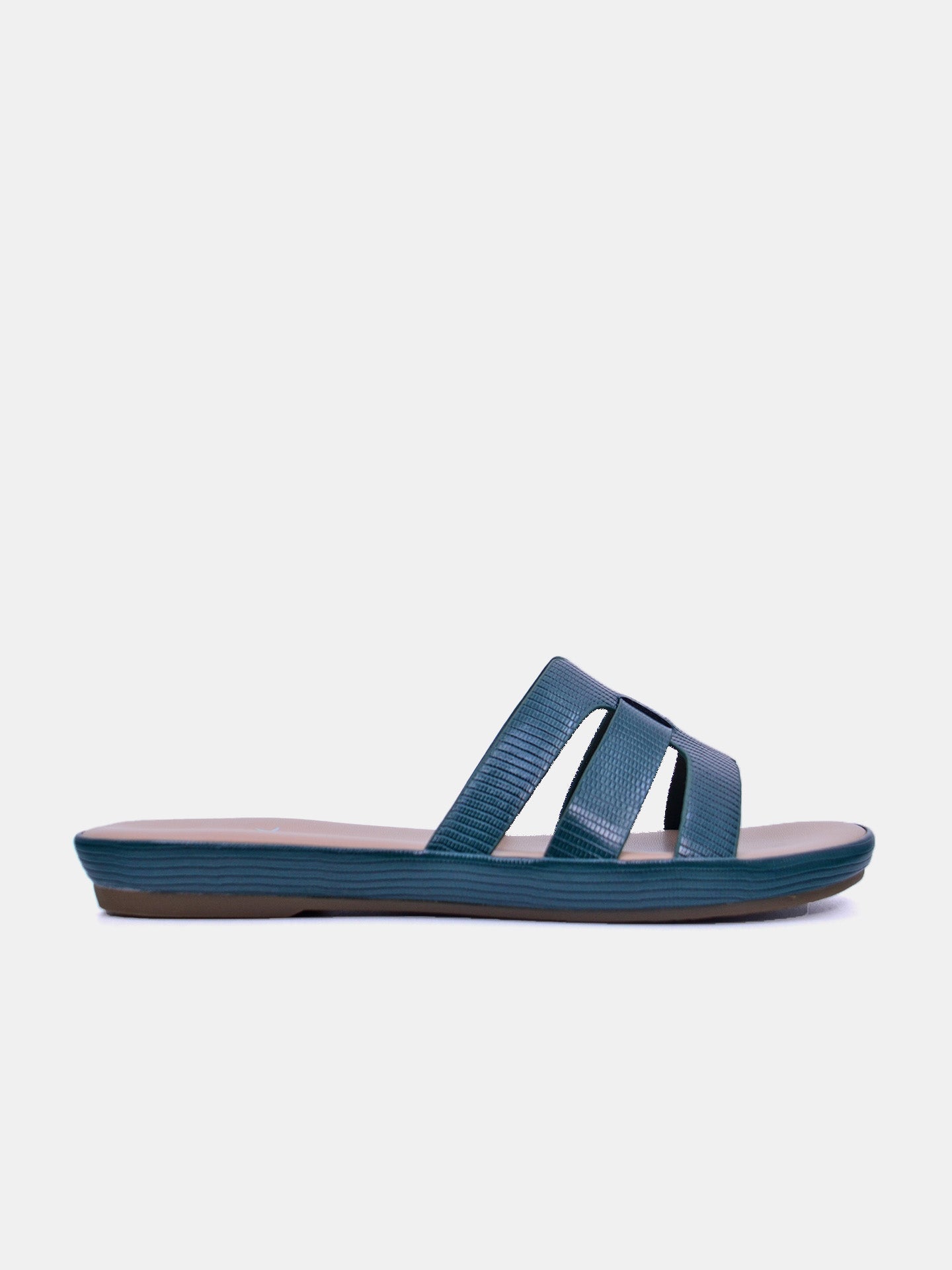 Michelle Morgan 114RC679 Women's Flat Sandals #color_Green