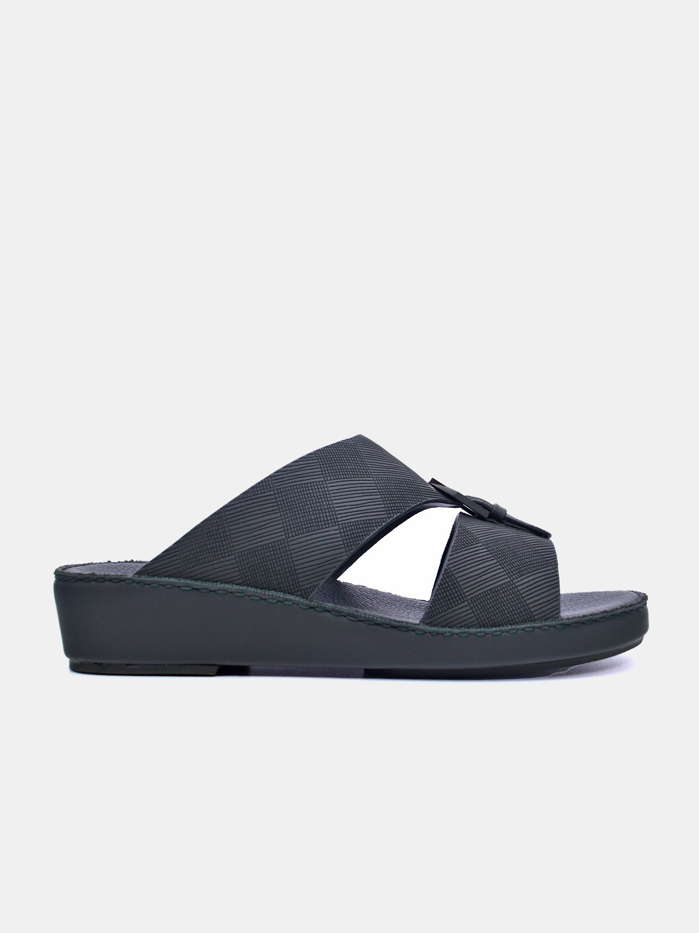 Barjeel Uno BSP1-59 Men's Arabic Sandals #color_Green