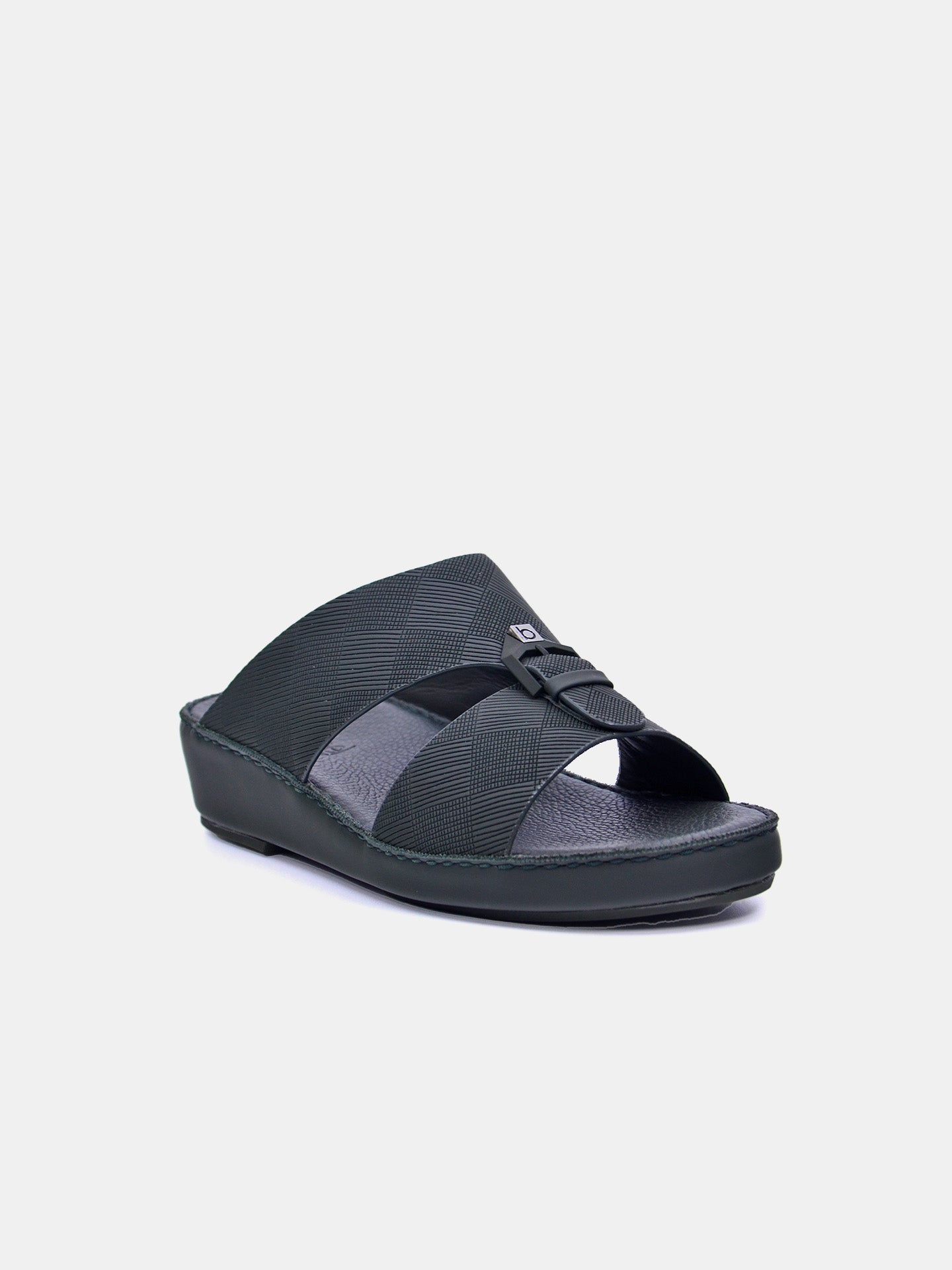 Barjeel Uno BSP1-59 Men's Arabic Sandals #color_Green