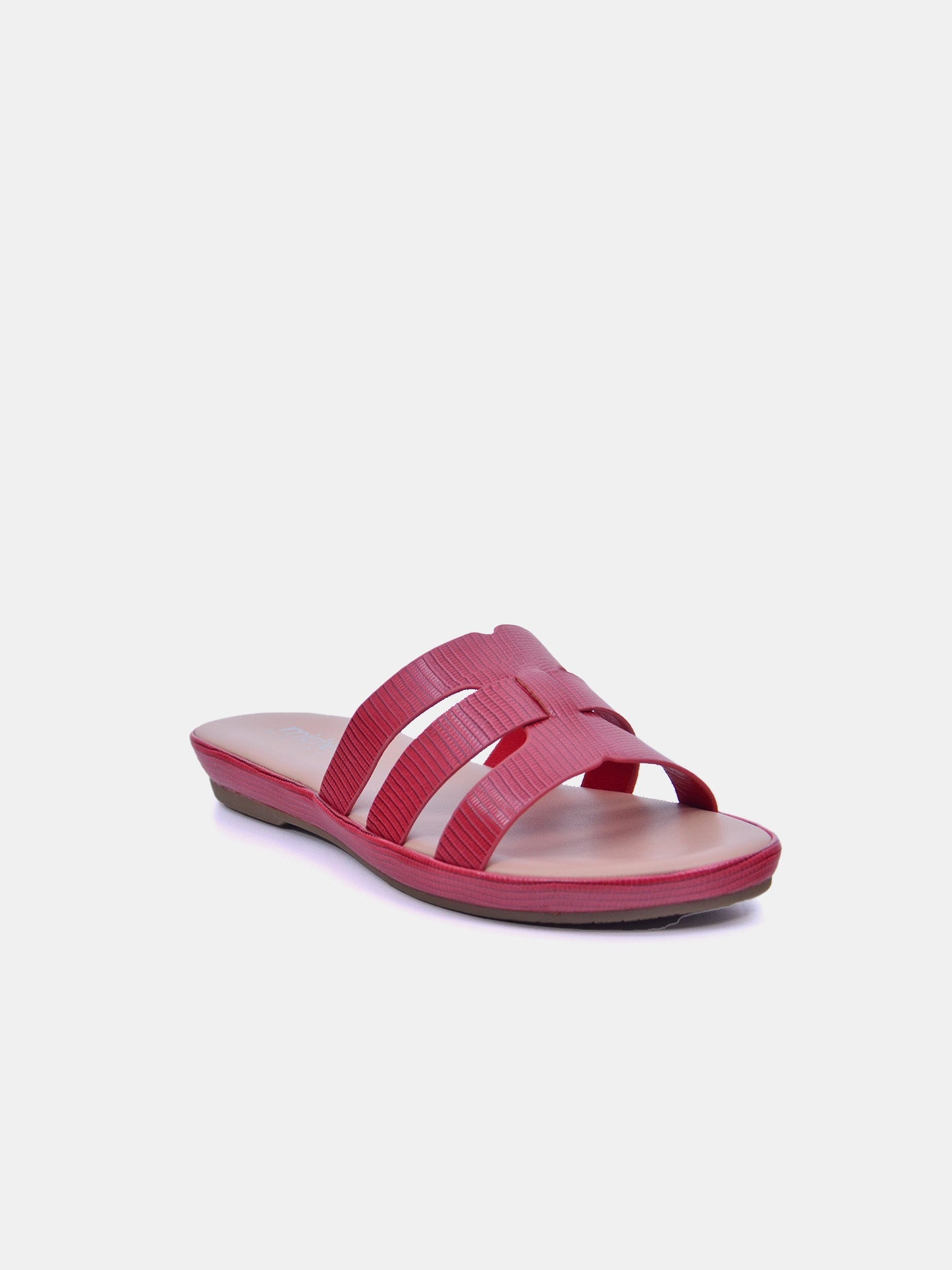 Michelle Morgan 114RC679 Women's Flat Sandals #color_Red