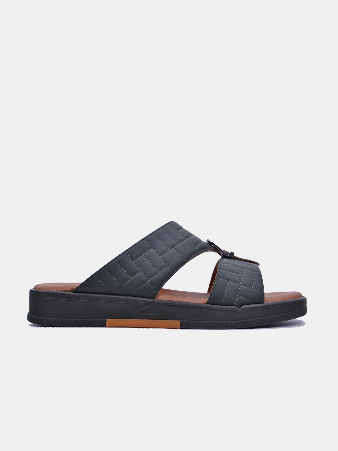 Barjeel Uno SP-115 Men's Arabic Sandals #color_Green