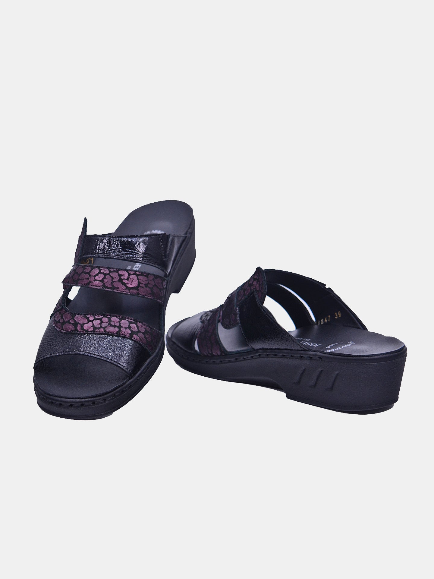 Josef Seibel 08847 Women's Flat Sandals #color_Maroon