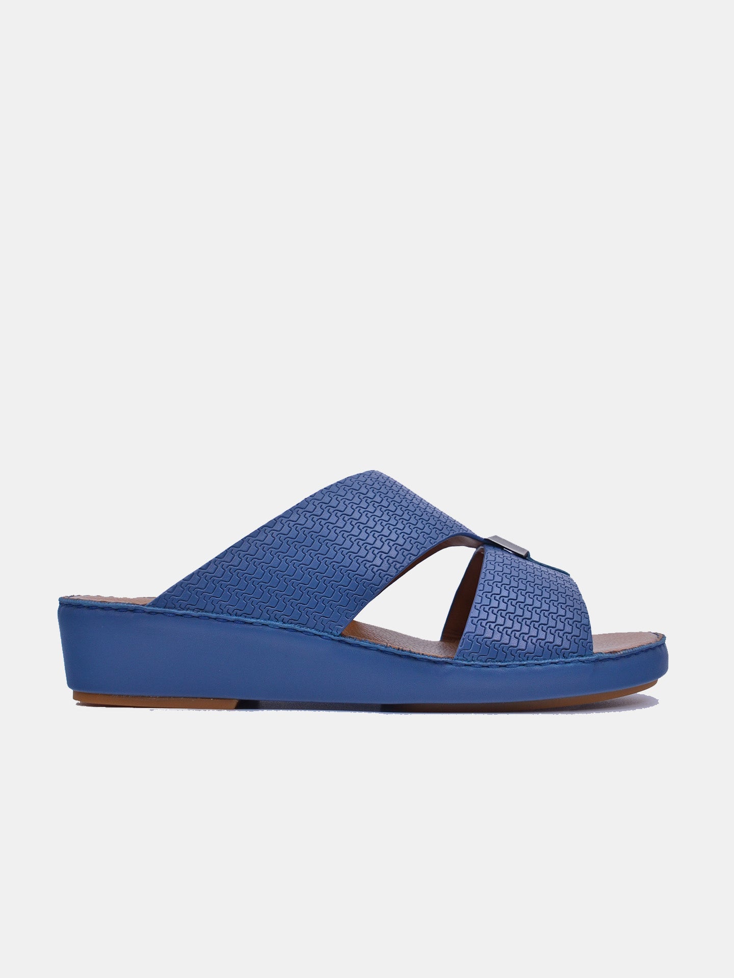 Barjeel Uno BSP1-54 Men's Arabic Sandals #color_Blue