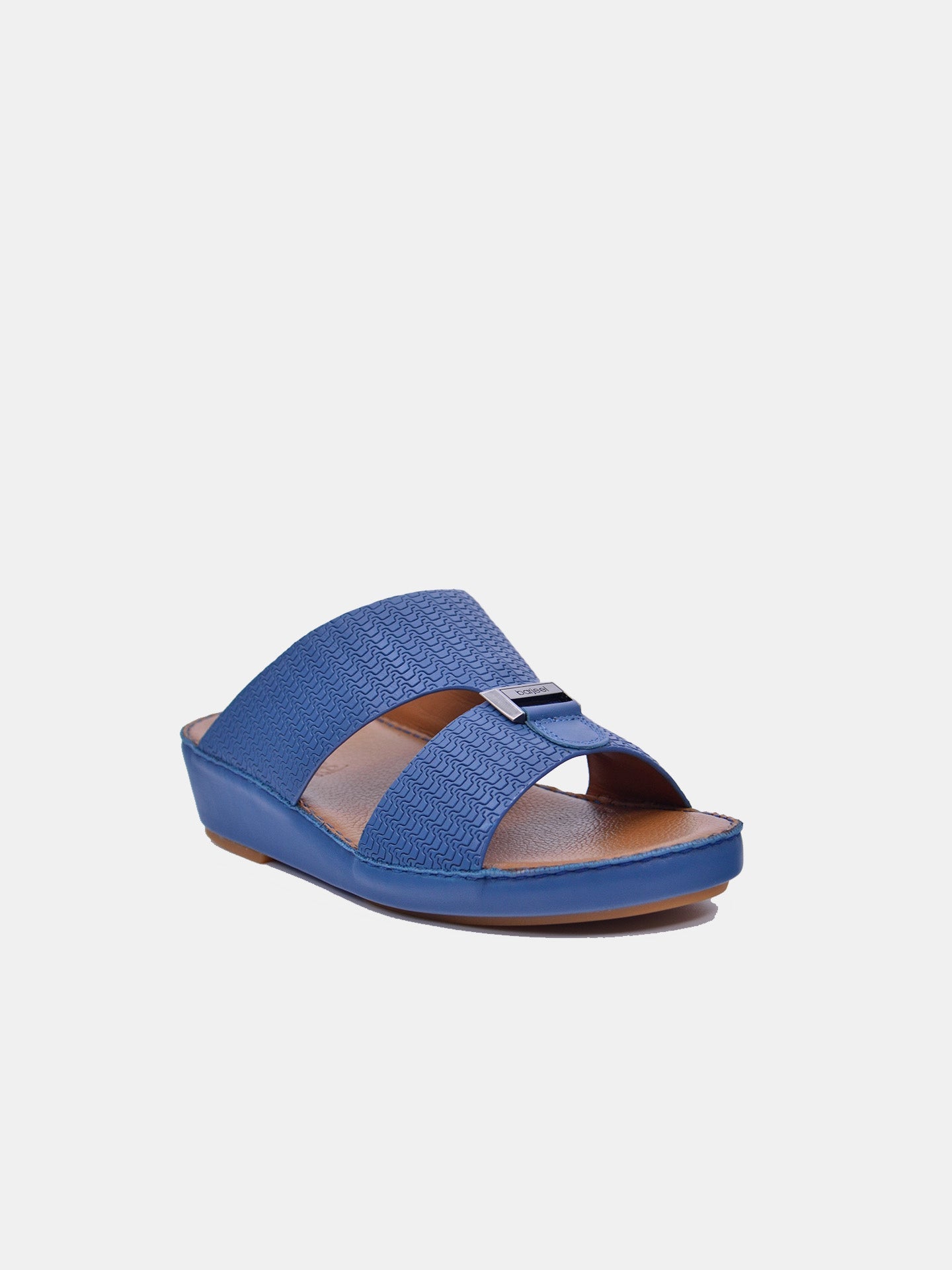 Barjeel Uno BSP1-54 Men's Arabic Sandals #color_Blue