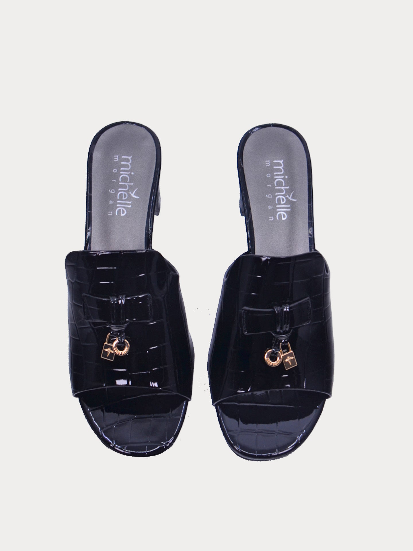 Michelle Morgan 213RC192 Women's Heeled Sandals #color_Black