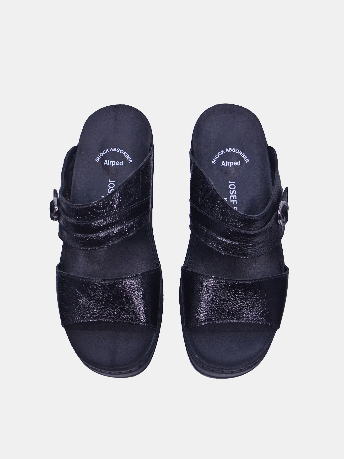 Josef Seibel 08830 Women's Flat Sandals #color_Black