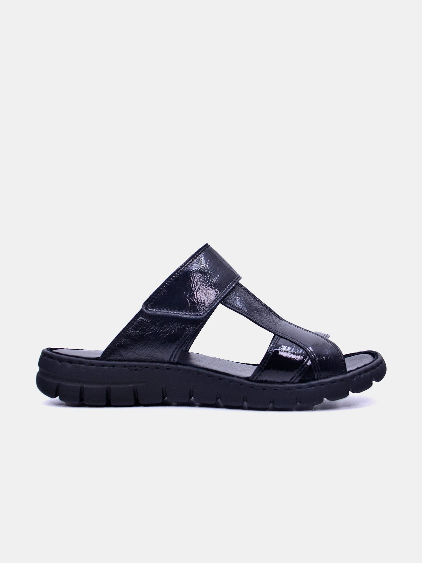 Josef Seibel 93441 Women's Flat Sandals #color_Black