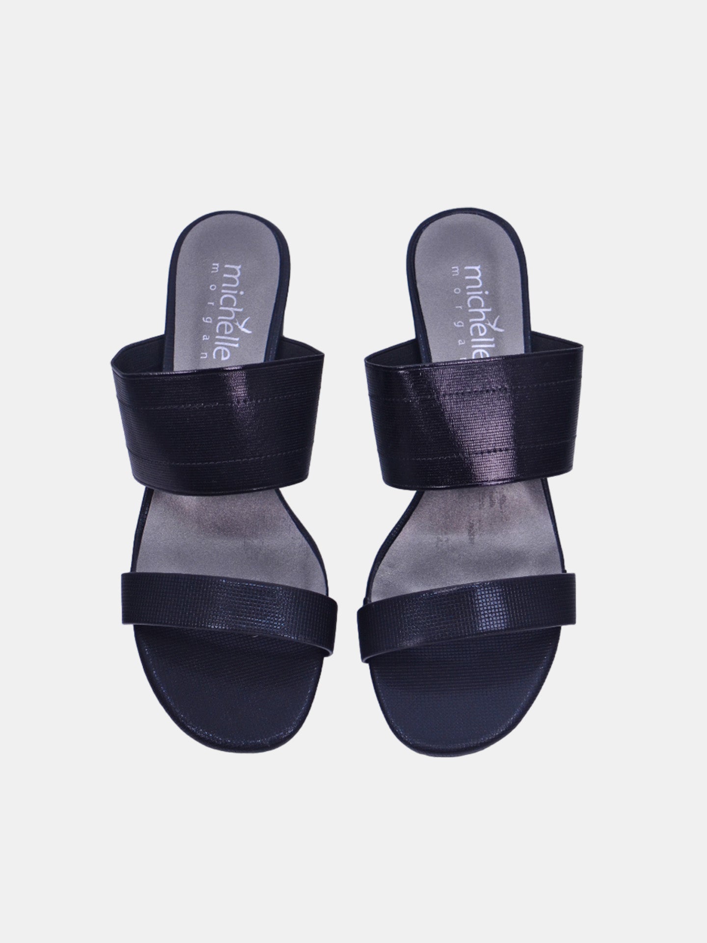 Michelle Morgan 214RC19N Women's Heeled Sandals #color_Black