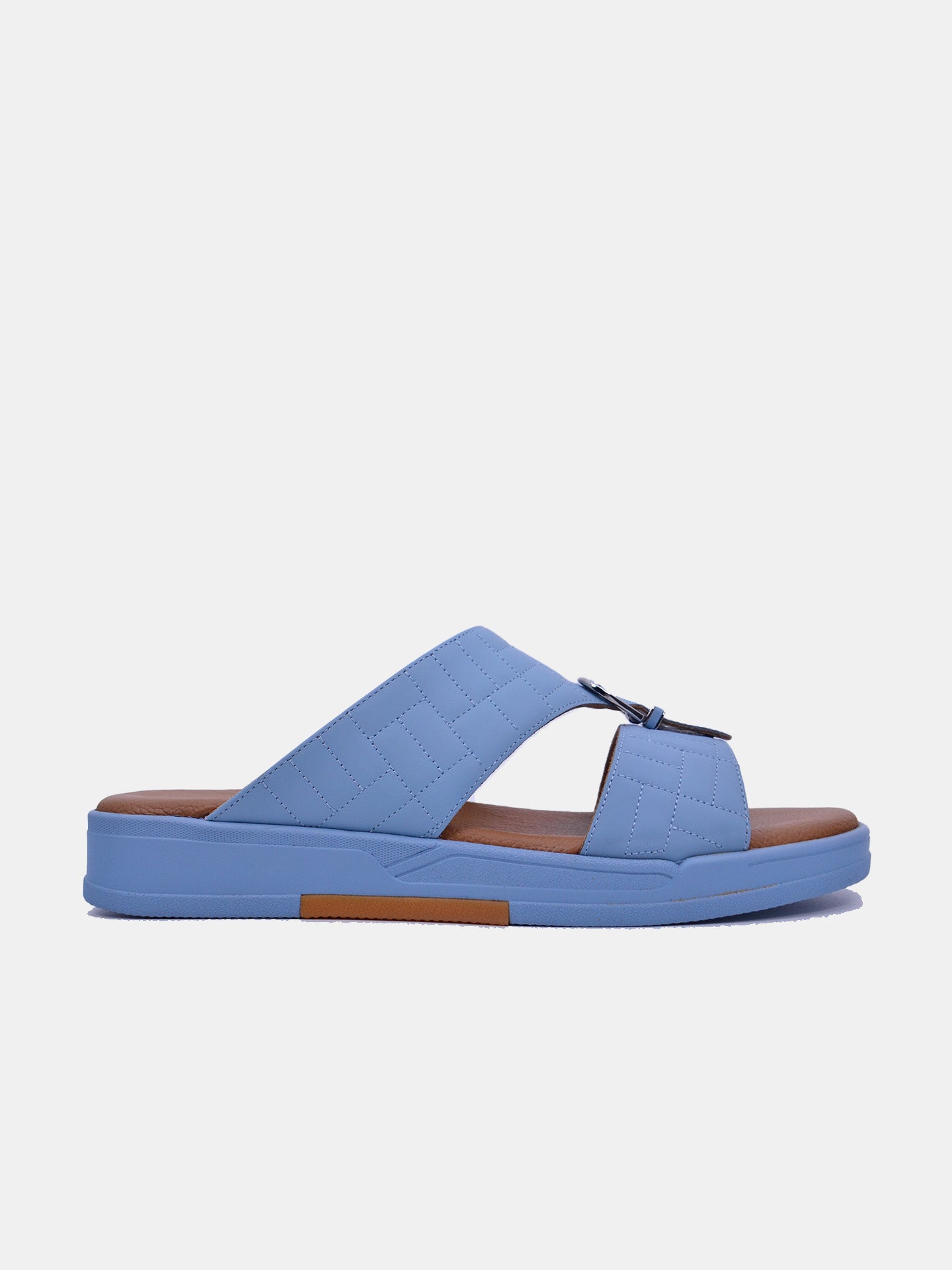Barjeel Uno SP-115 Men's Arabic Sandals #color_Blue