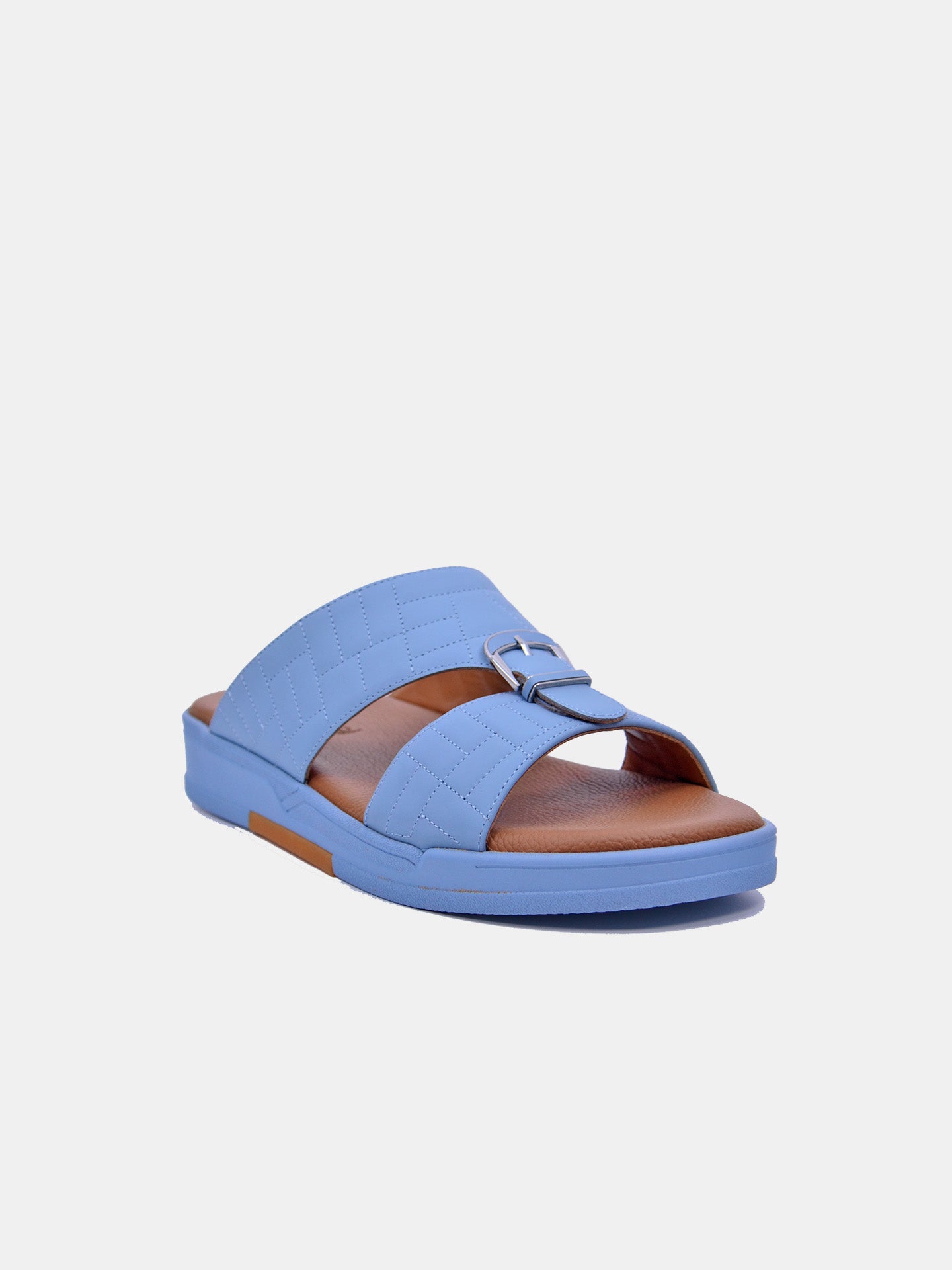 Barjeel Uno SP-115 Men's Arabic Sandals #color_Blue