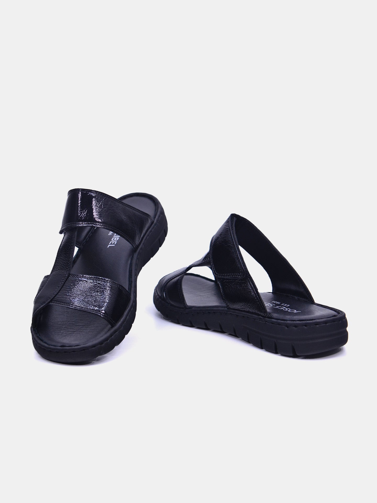 Josef Seibel 93441 Women's Flat Sandals #color_Black