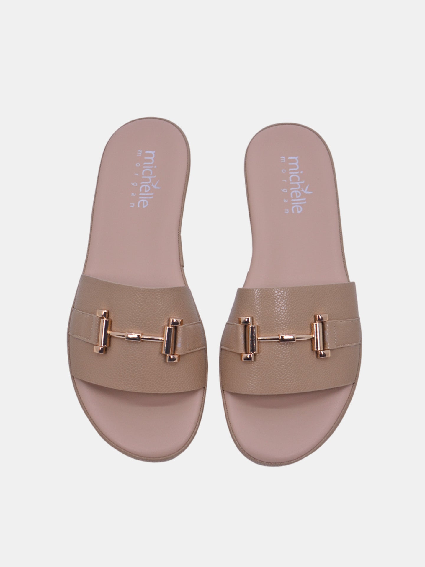 Michelle Morgan 114RC676 Women's Flat Sandals #color_Brown