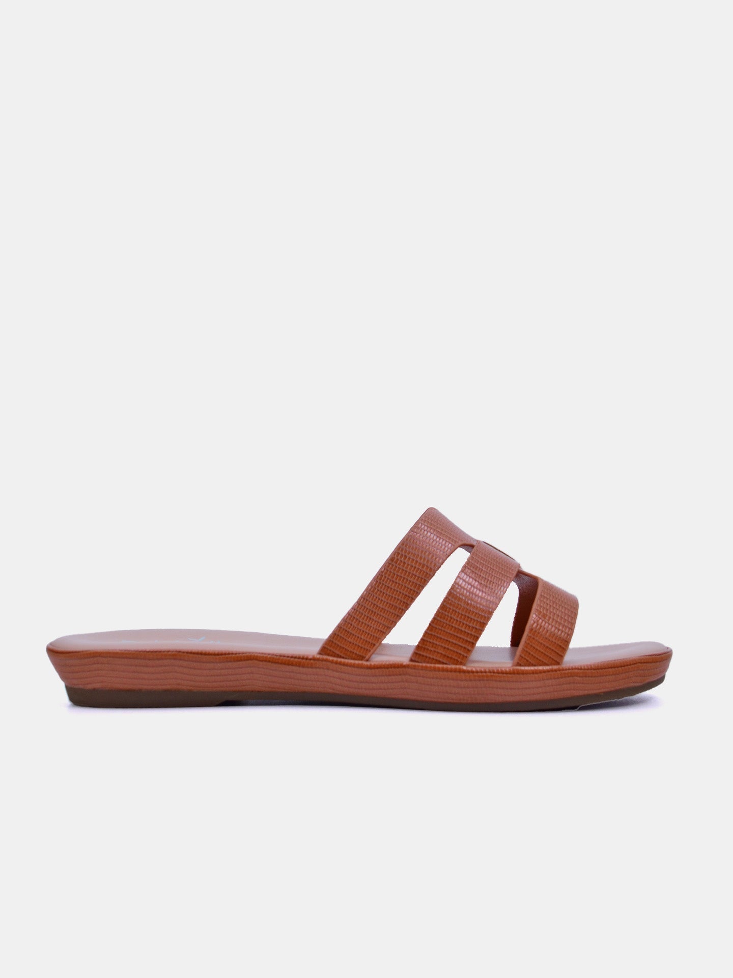 Michelle Morgan 114RC679 Women's Flat Sandals #color_Brown