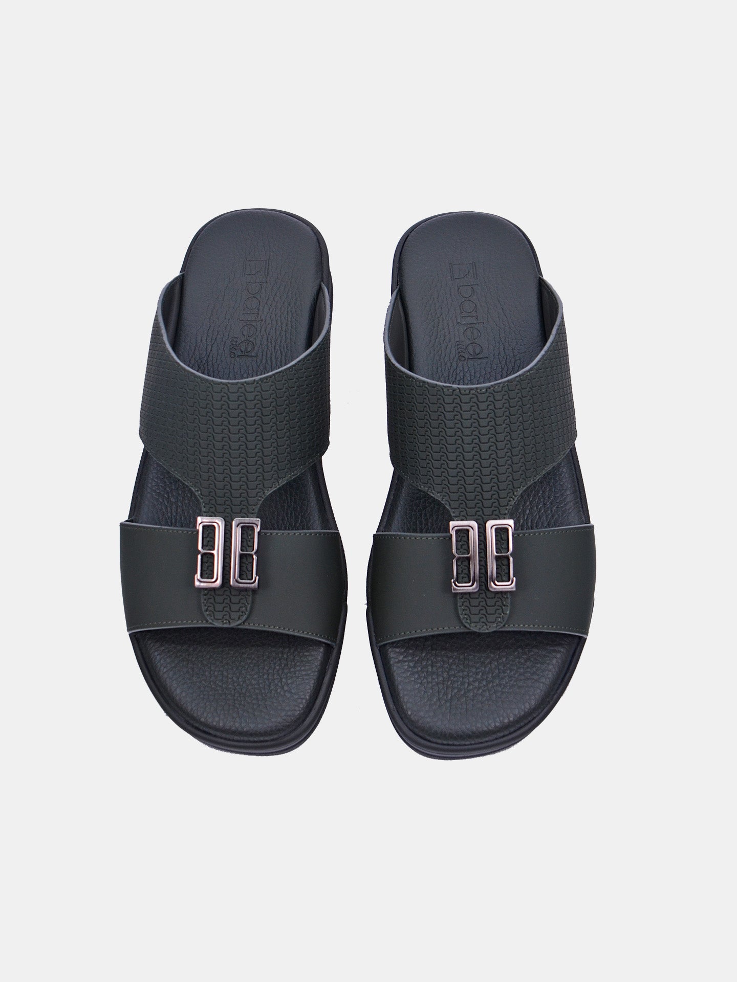 Barjeel Uno MSA-104 Boys Arabic Sandals #color_Green