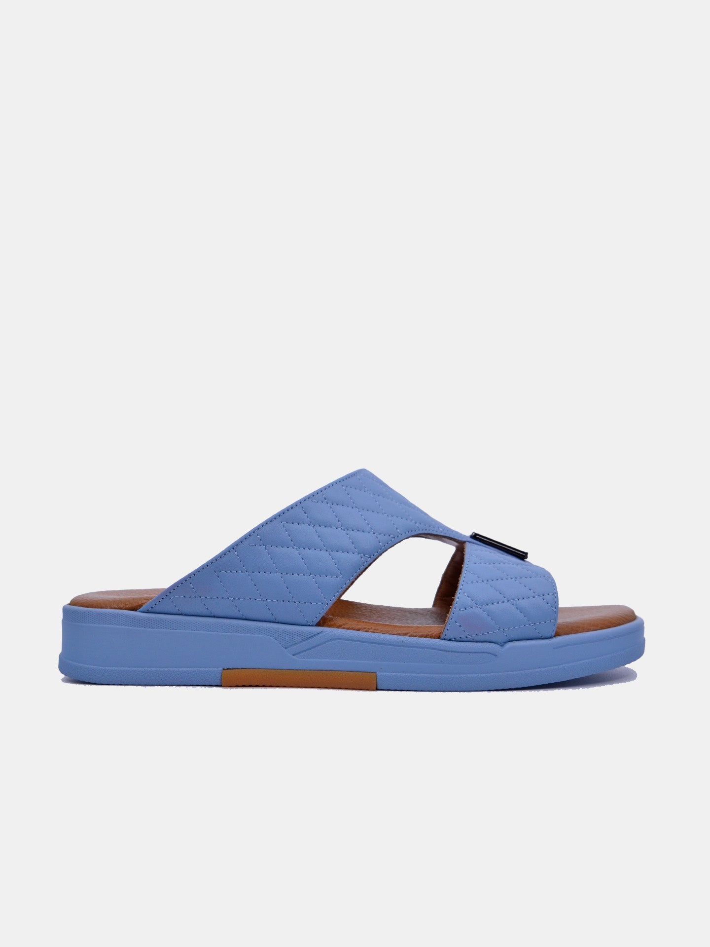 Barjeel Uno MSA-120 Men's Arabic Sandals #color_Blue