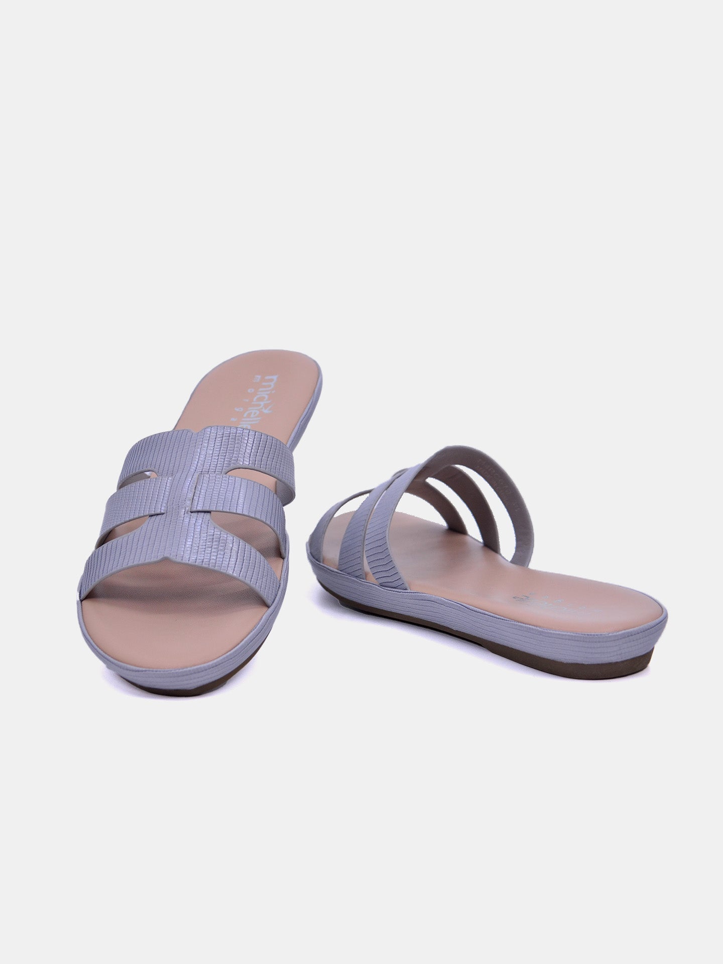Michelle Morgan 114RC679 Women's Flat Sandals #color_Blue