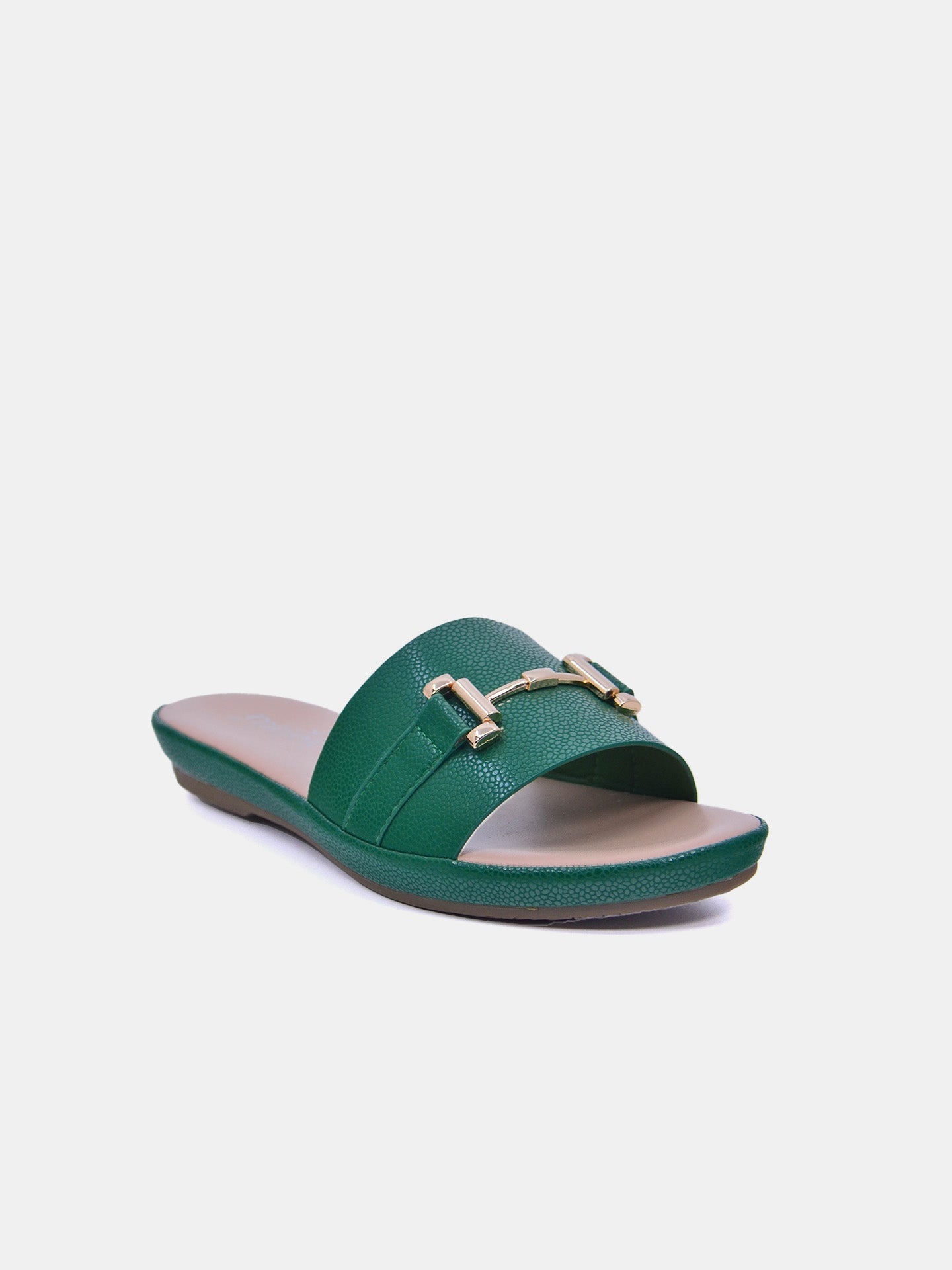 Michelle Morgan 114RC676 Women's Flat Sandals #color_Green