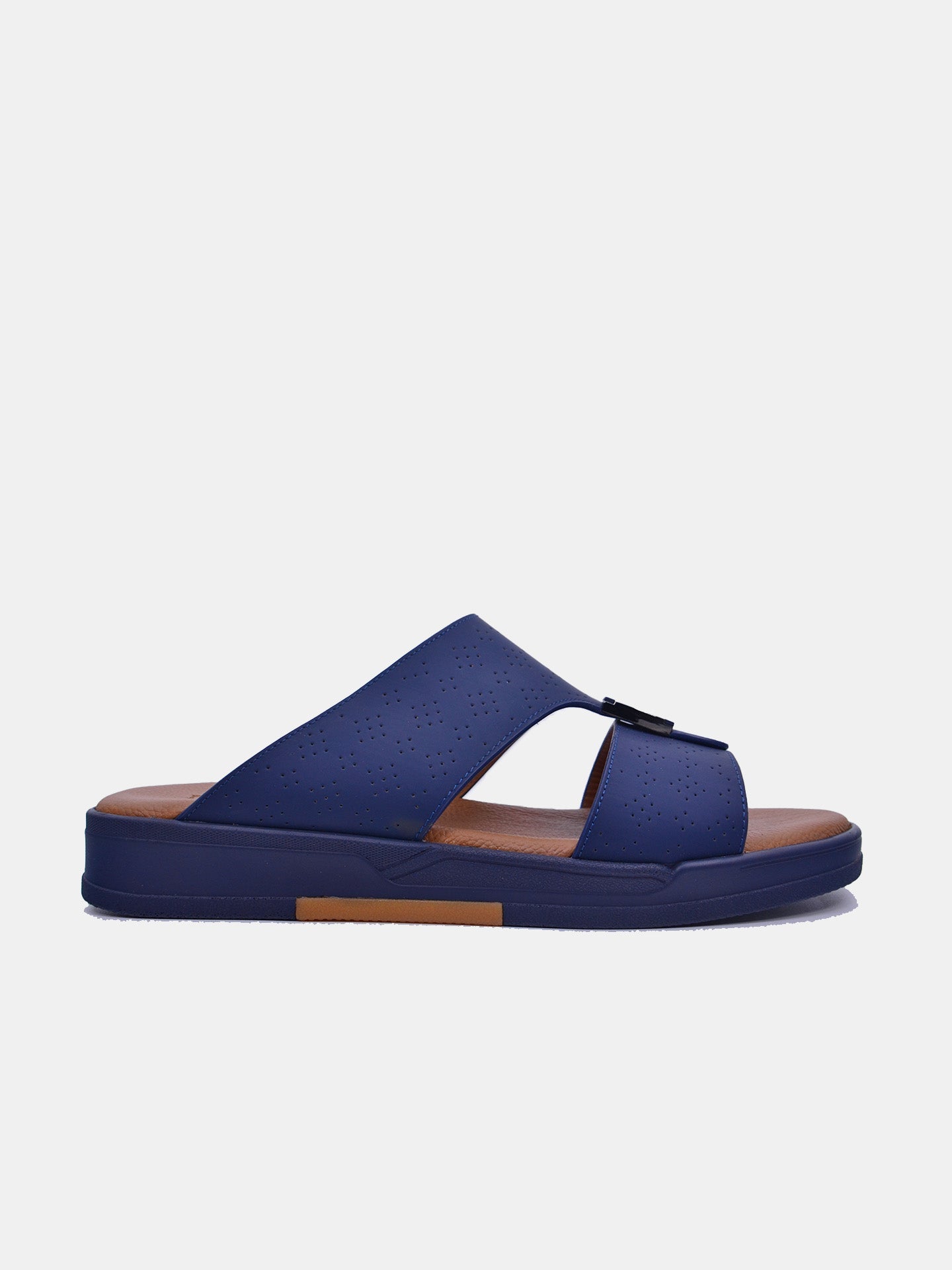 Barjeel Uno MSA-119 Men's Arabic Sandals #color_Blue