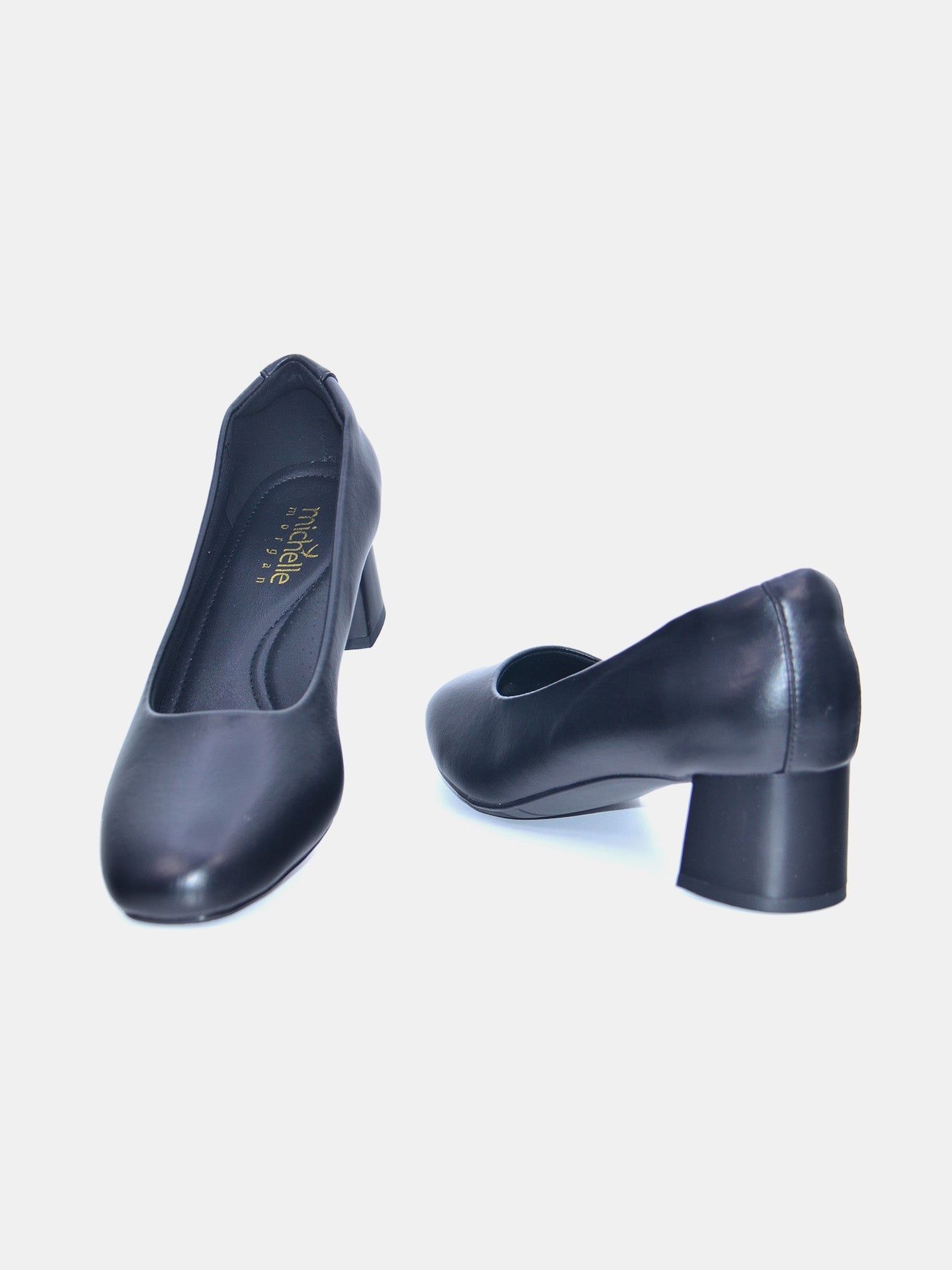 Michelle Morgan 219JT507 Women's Heeled Sandals #color_Black