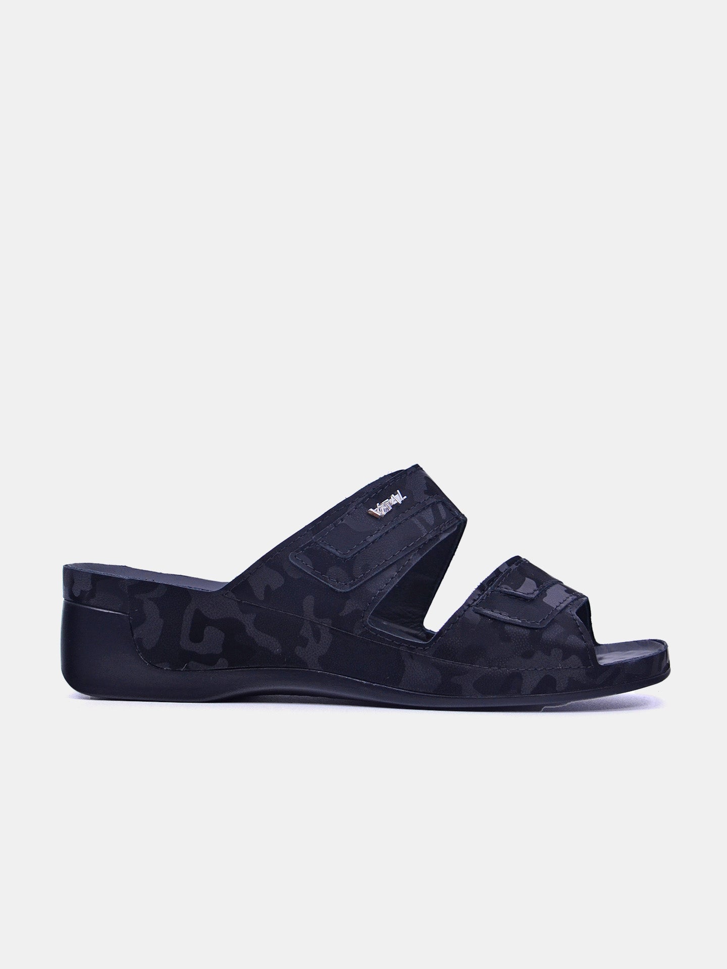 Vital 08062AS Women's Slider Sandals #color_Black