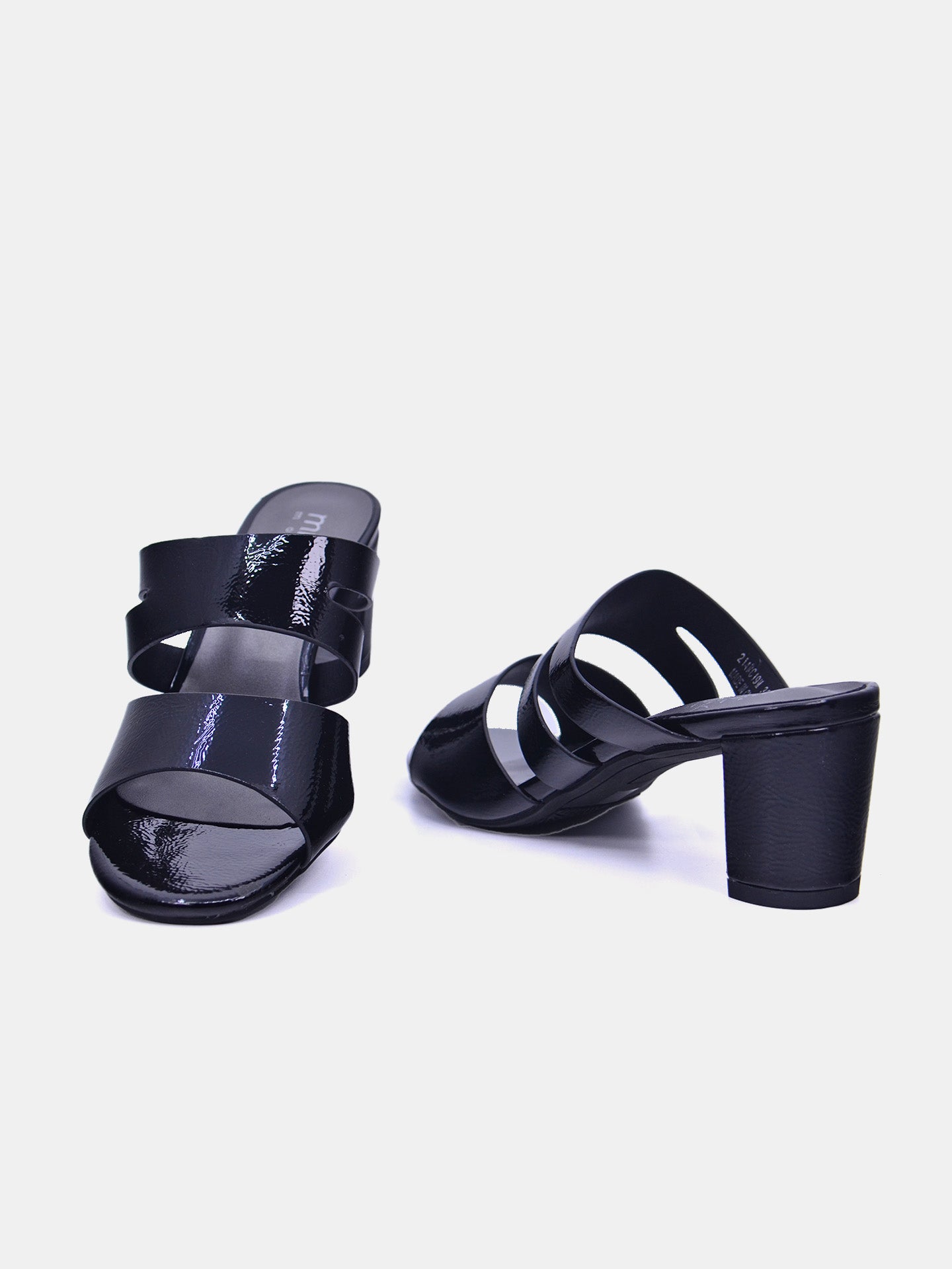 Michelle Morgan 214RC19M Women's Heeled Sandals #color_Black