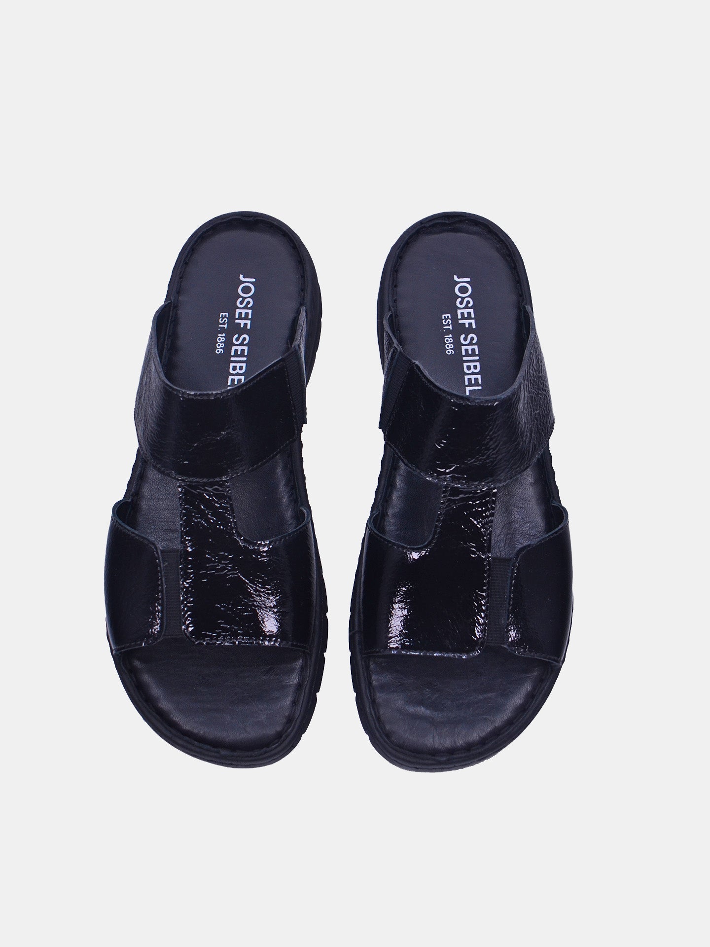 Josef Seibel 93440 Women's Flat Sandals #color_Black
