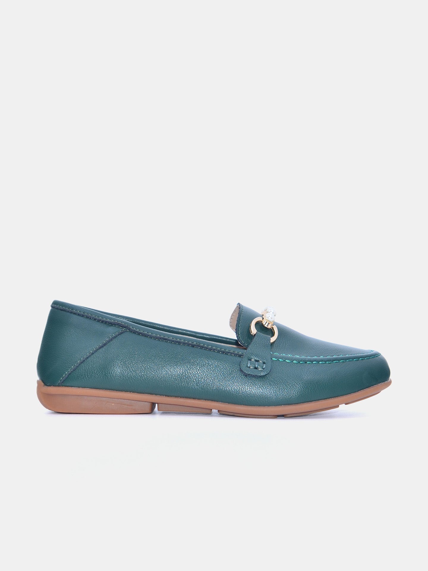 Michelle Morgan 219RC606 Women's Flat Sandals #color_Green