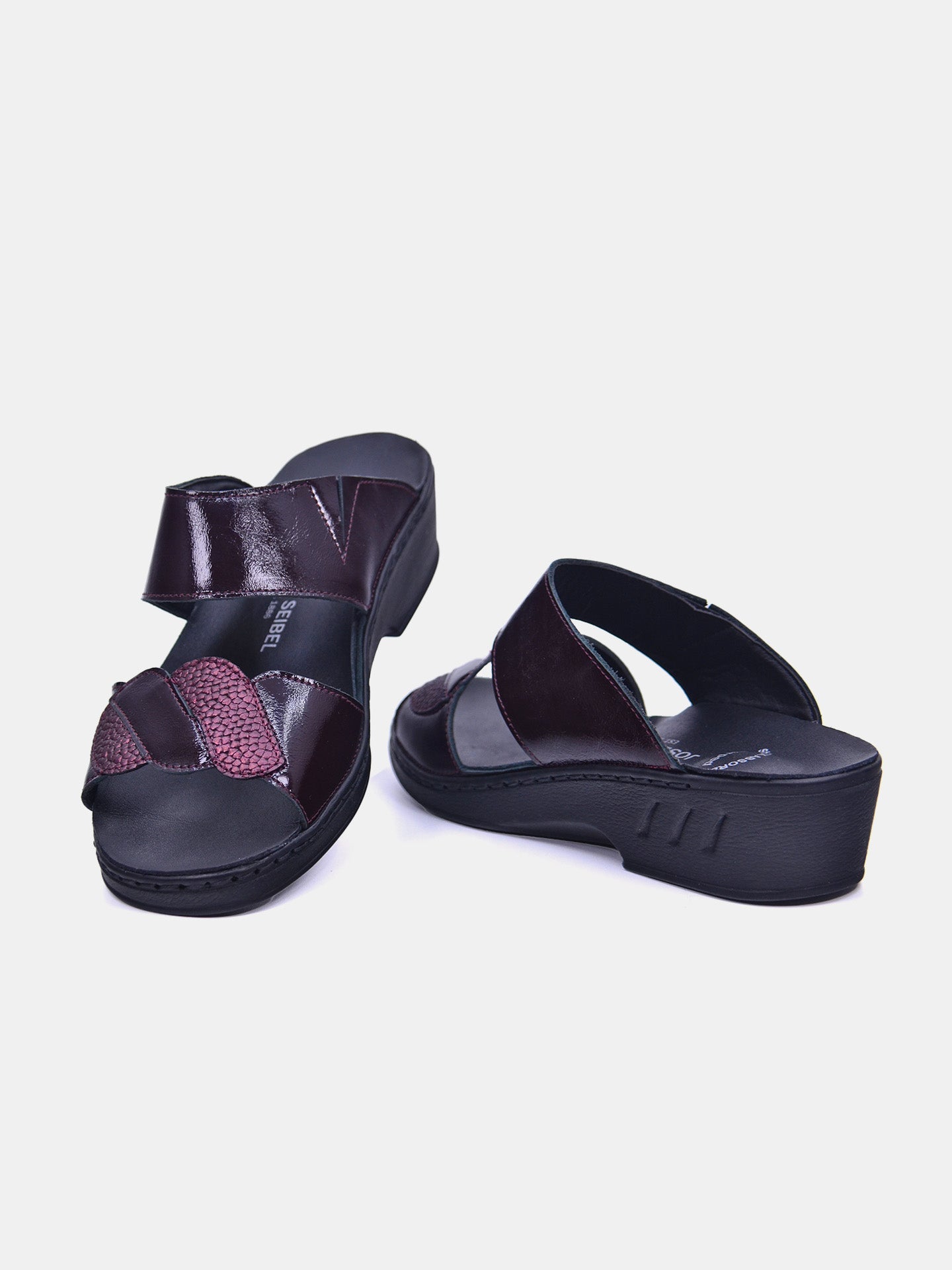 Josef Seibel 08829 Women's Flat Sandals #color_Maroon