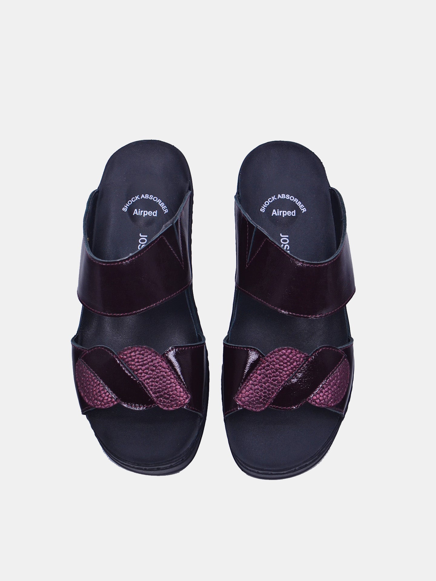 Josef Seibel 08829 Women's Flat Sandals #color_Maroon