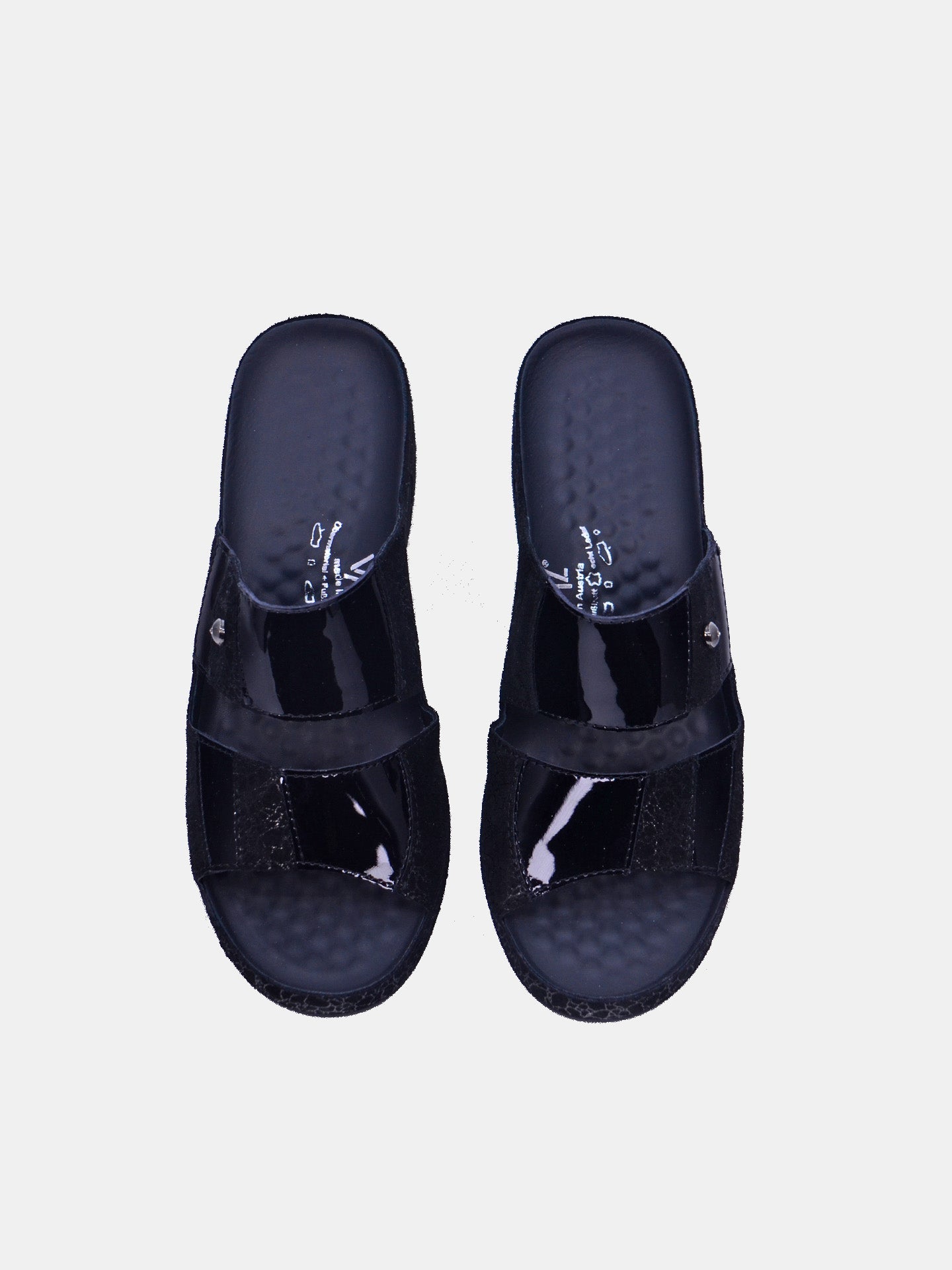 Vital 82006AS Women's Heeled Sandals #color_Black