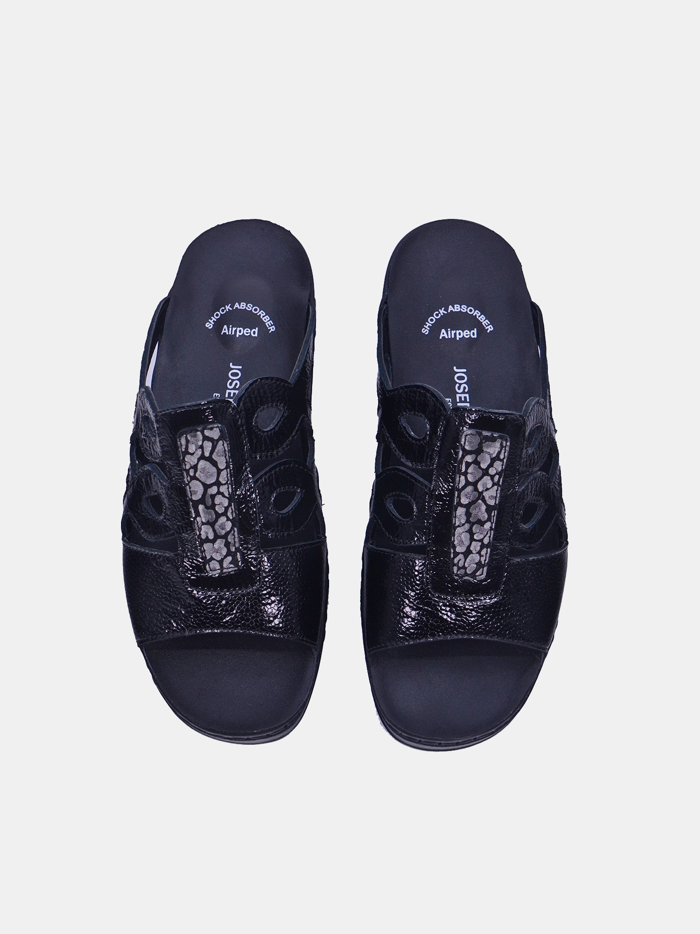 Josef Seibel 08828 Women's Flat Sandals #color_Black