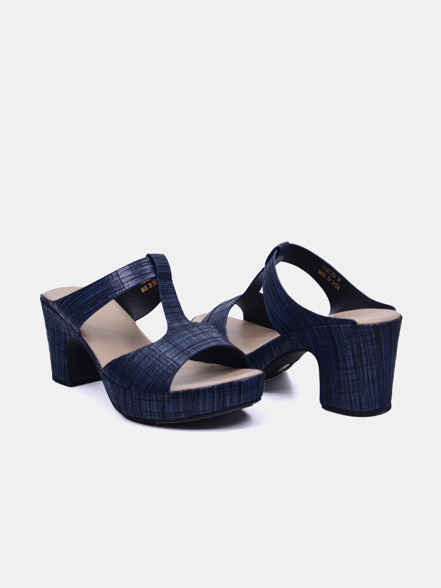 Michelle Morgan 114RC25H Women's Heels Sandals #color_Black