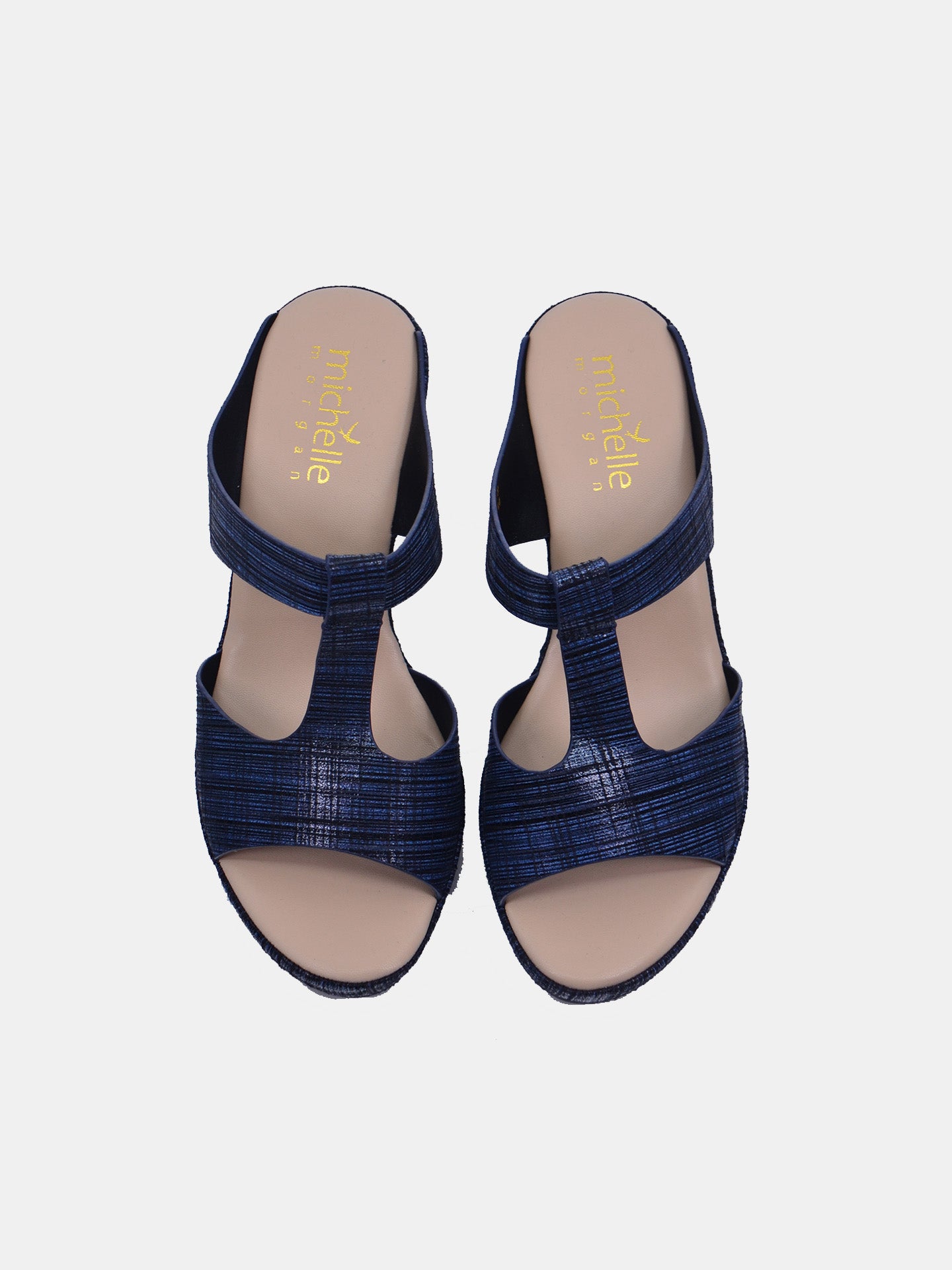 Michelle Morgan 114RC25H Women's Heels Sandals #color_Black