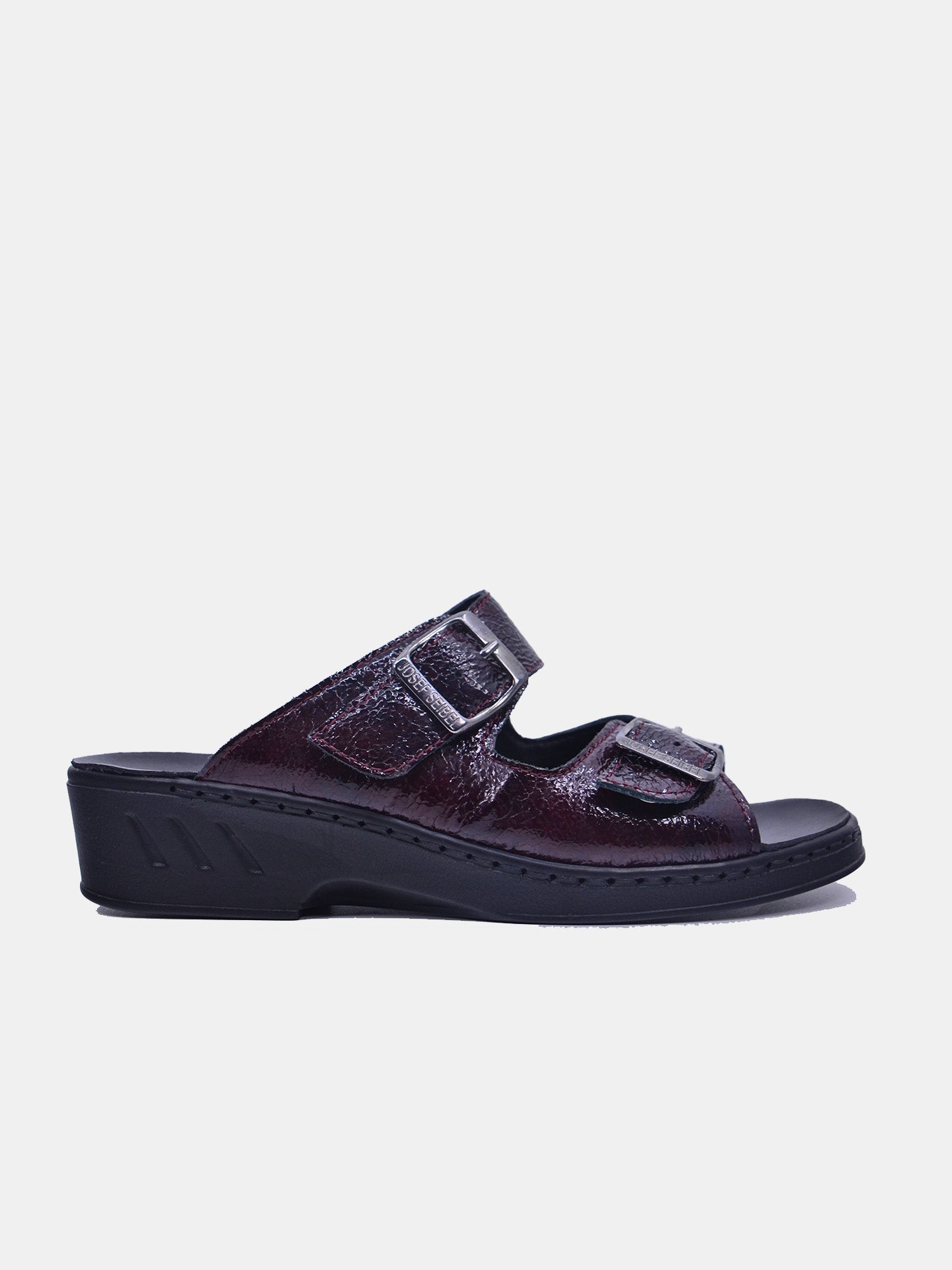 Josef Seibel 08801 Women's Flat Sandals #color_Maroon
