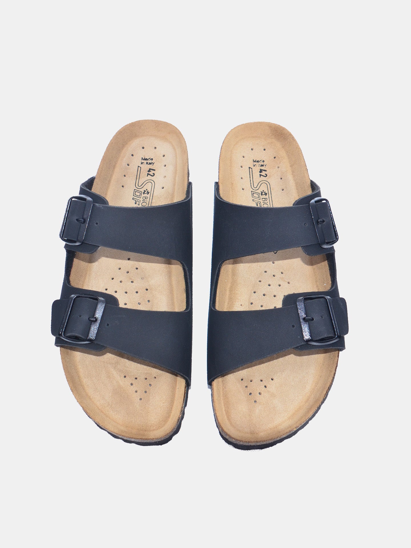 Biochic Men's Arizona Sandals #color_Black