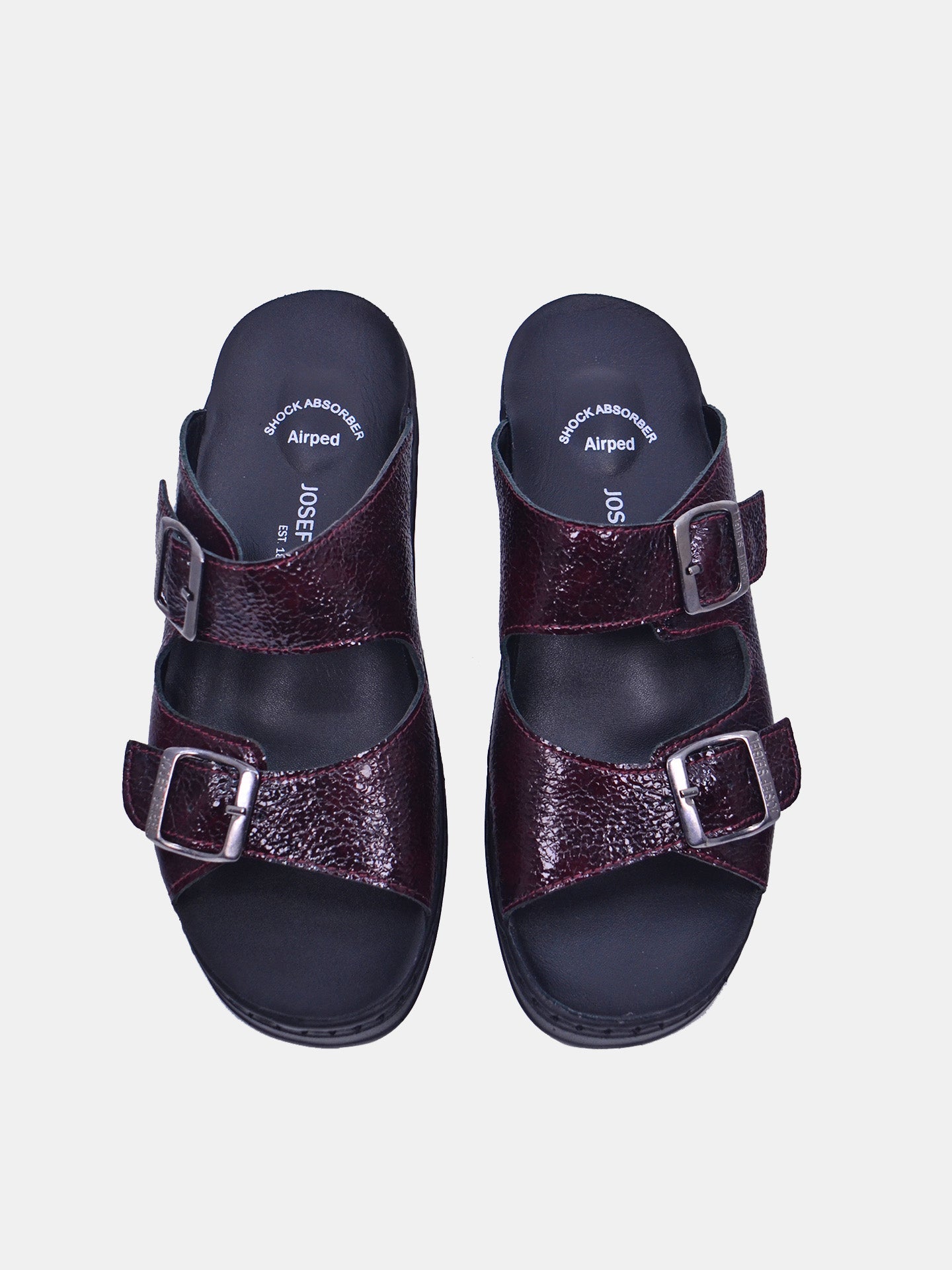 Josef Seibel 08801 Women's Flat Sandals #color_Maroon