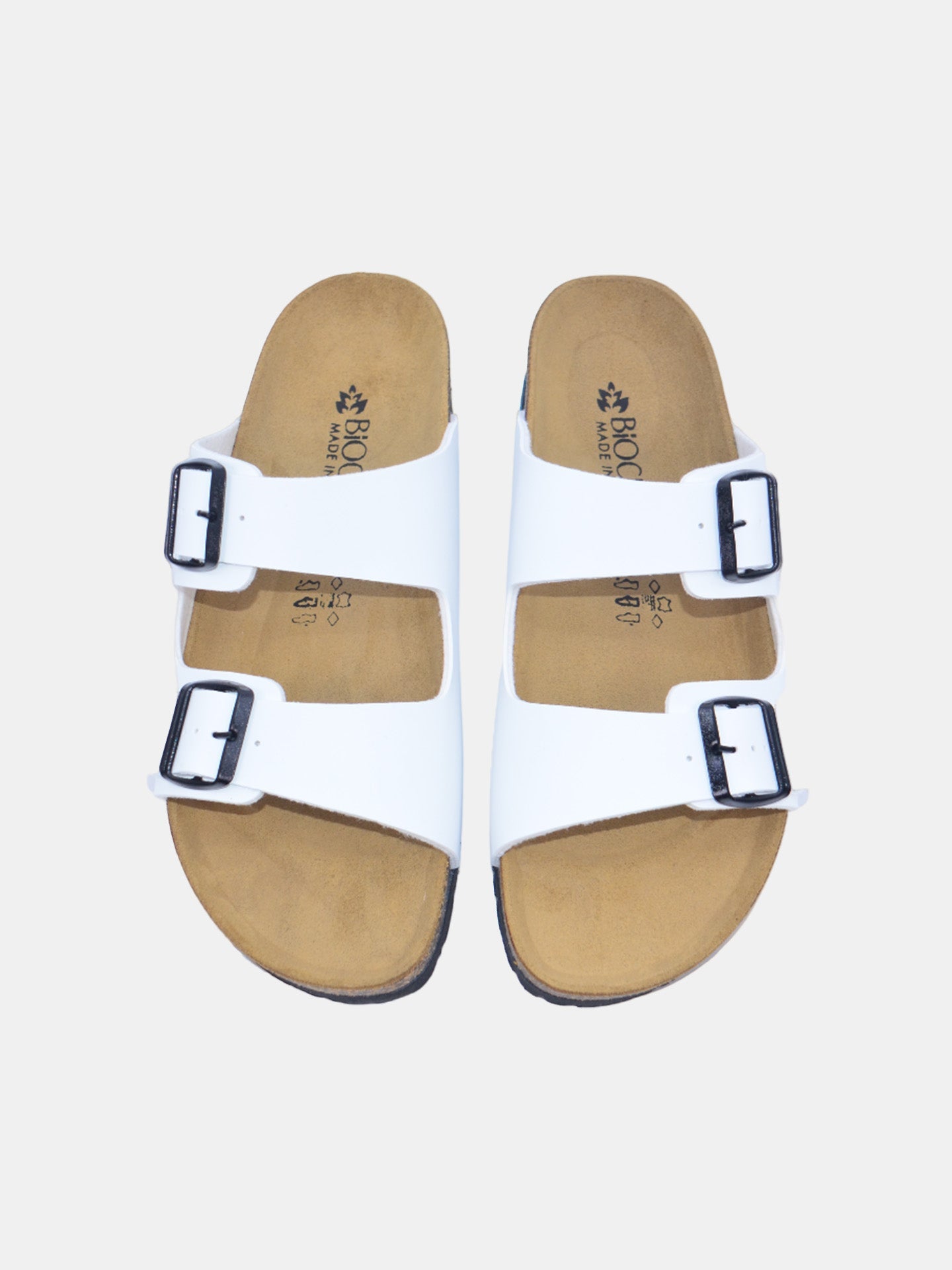 Biochic Men's Arizona Sandals #color_White