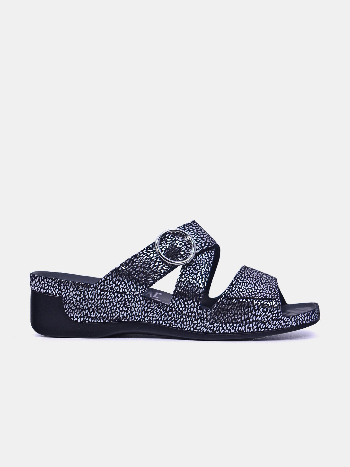 Vital 08061AS Women's Slider Sandals #color_Black