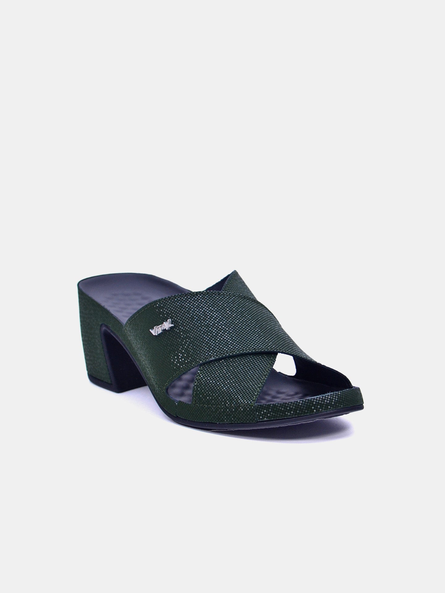 Vital 82007AS Women's Heeled Sandals #color_Green