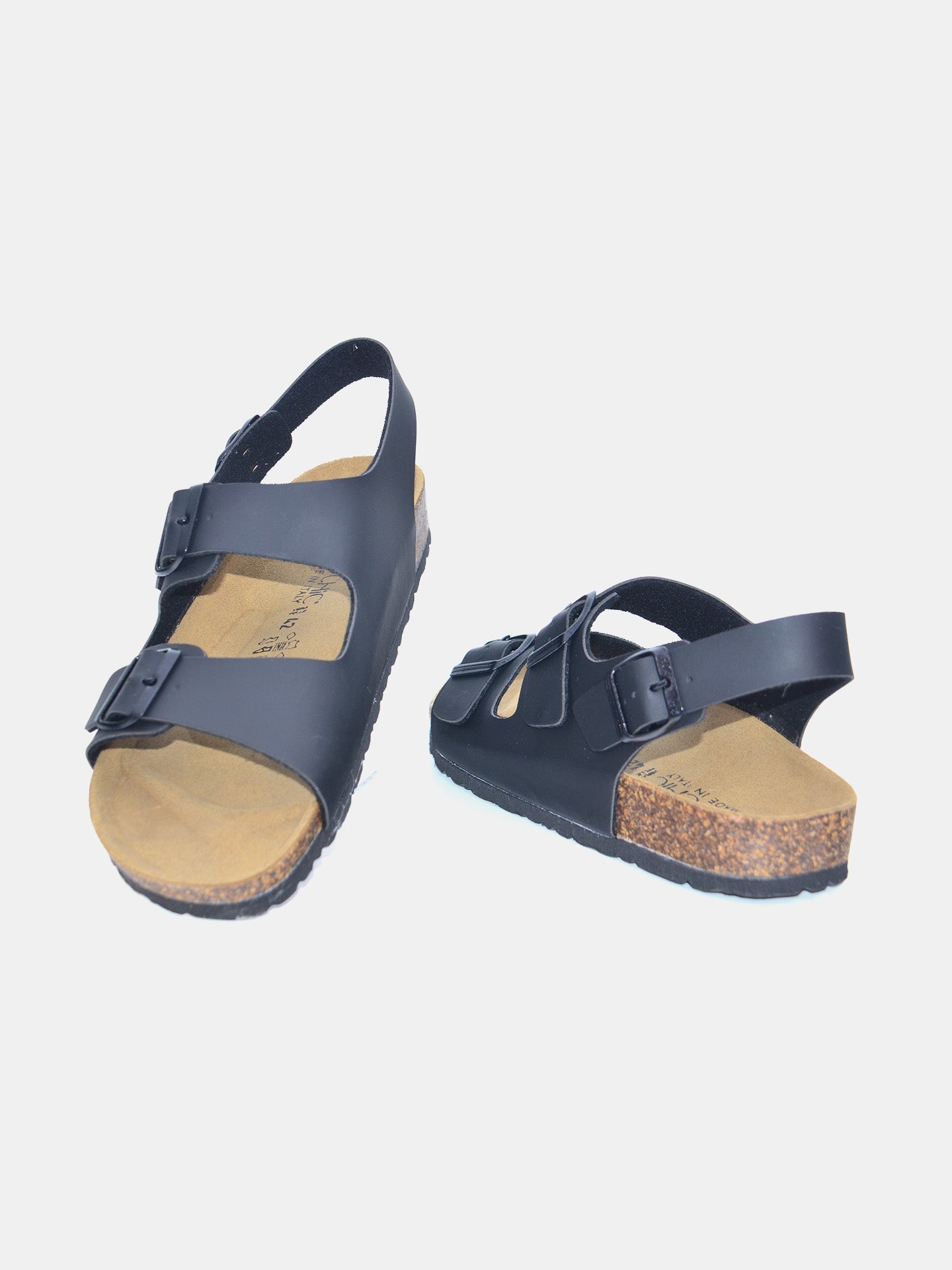 Biochic Men's Milano Sandals #color_Black