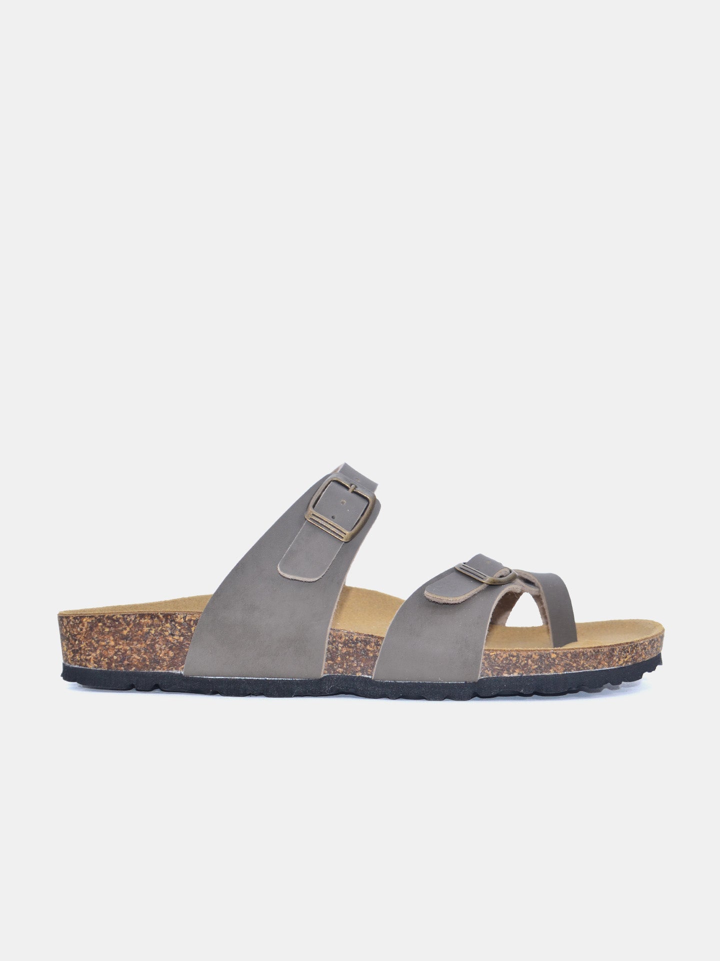 Biochic Men's Toe Type Sandals #color_Brown