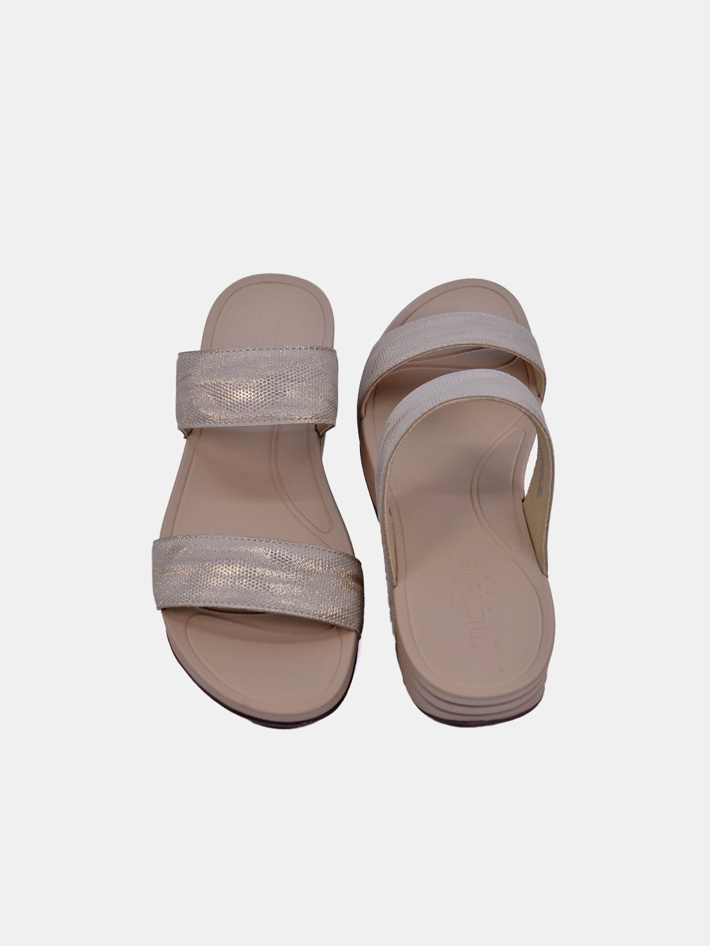 Michelle Morgan 214RJ911 Women's Sandals #color_Gold