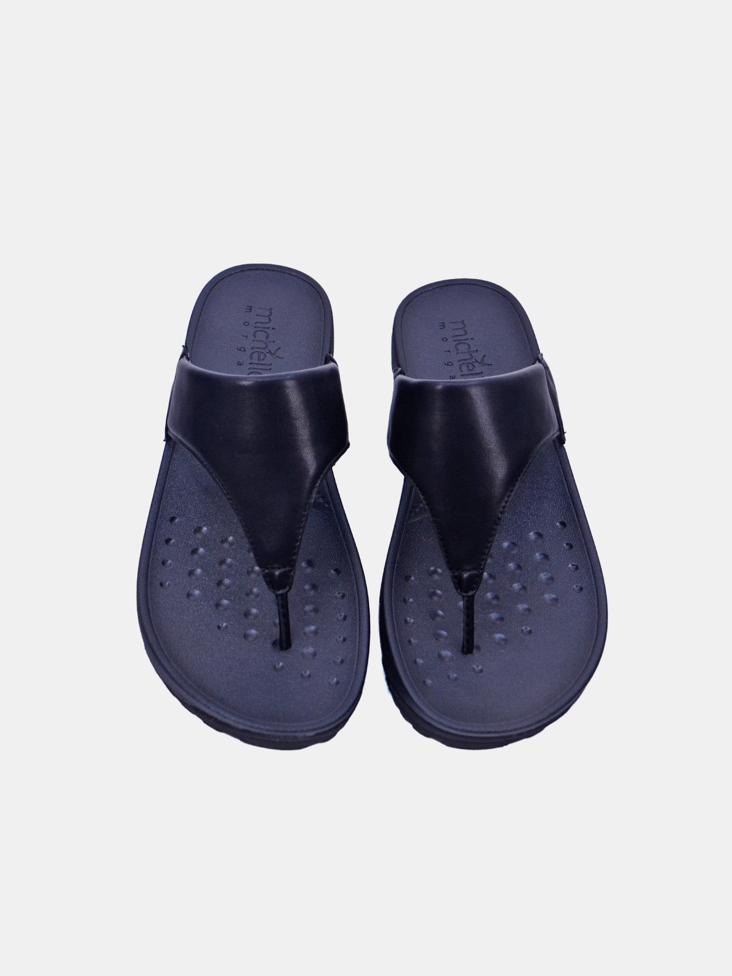 Michelle Morgan 214RJ876 Women's Sandals #color_Black
