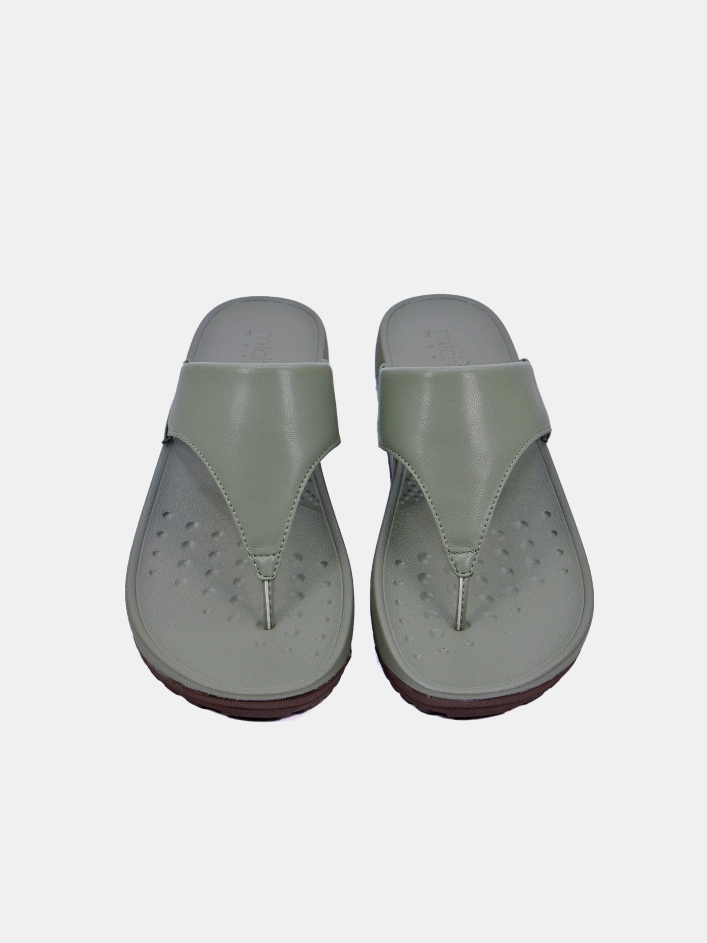 Michelle Morgan 214RJ876 Women's Sandals #color_Green