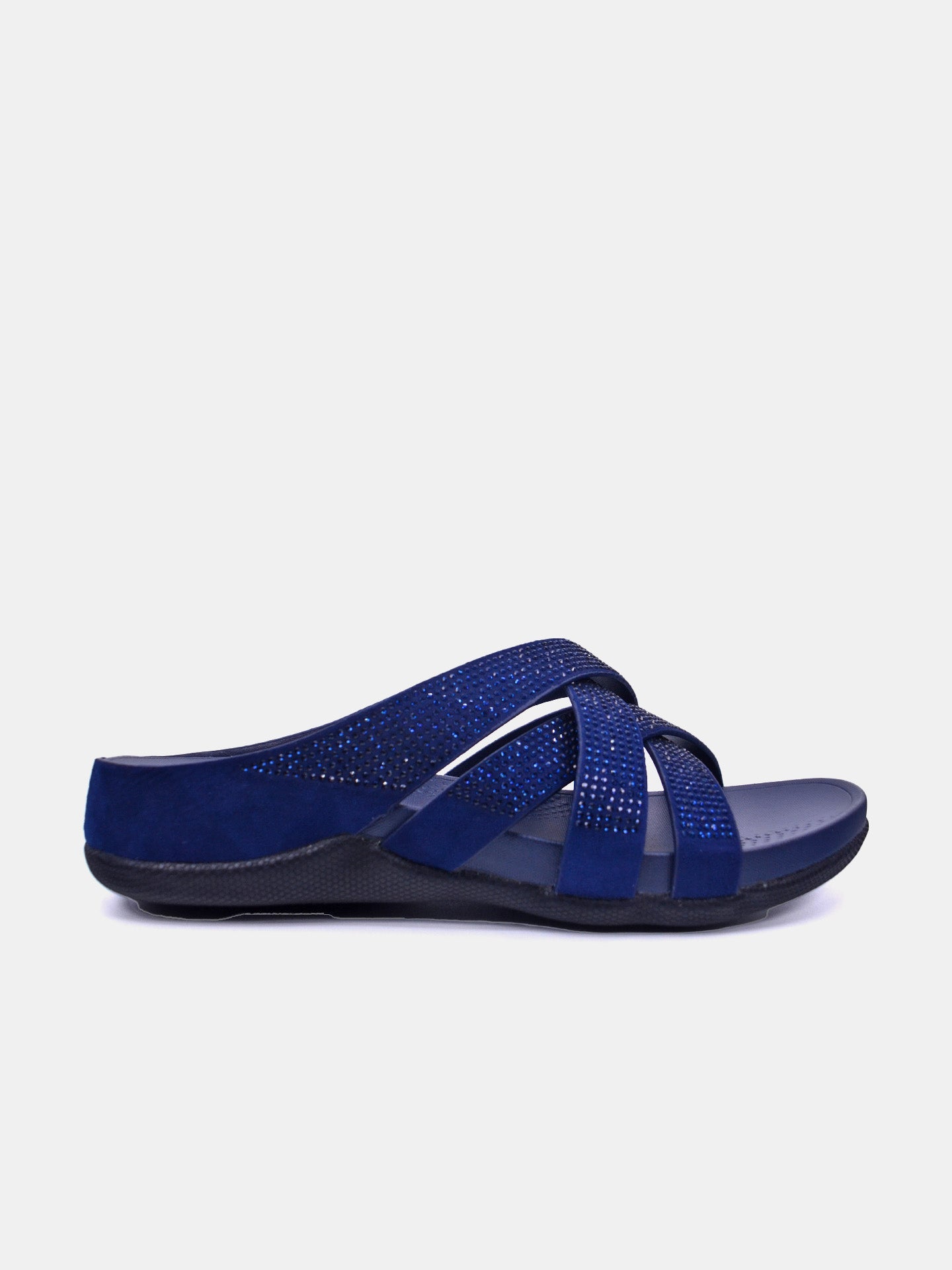 Michelle Morgan 114RC278 Women's Casual Sandals #color_Navy