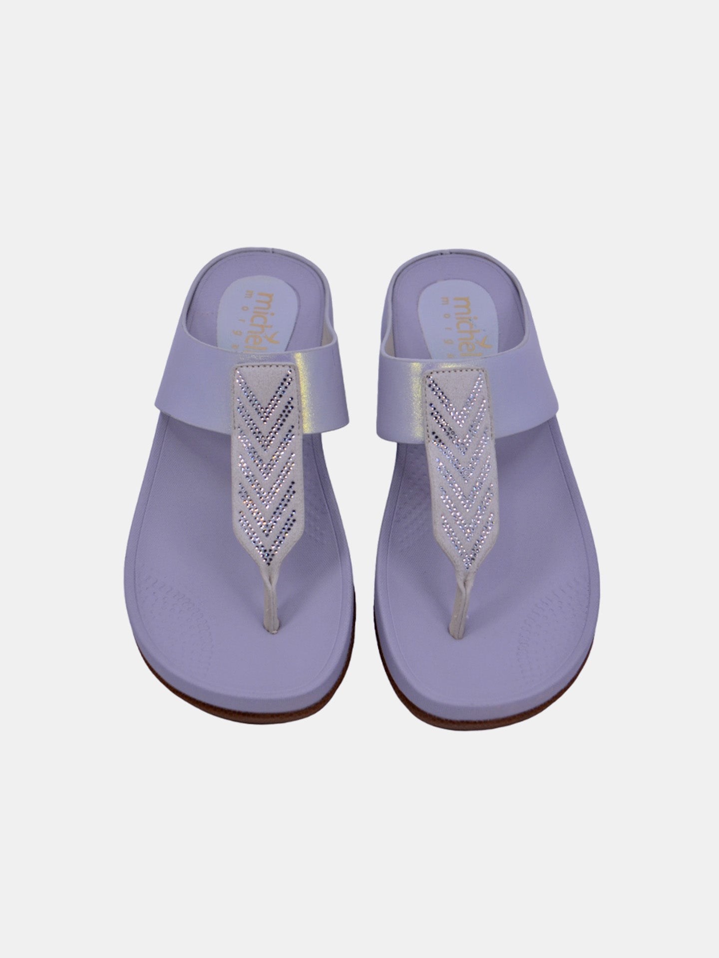 Michelle Morgan 114RC275 Women's Sandals #color_Silver