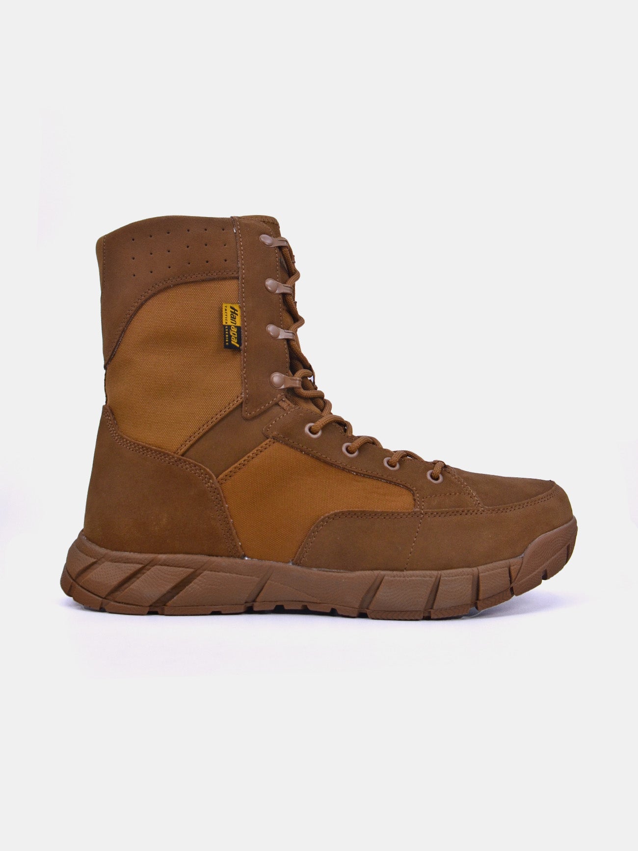 Hanagal AC0058 Men's Military Boots #color_Brown
