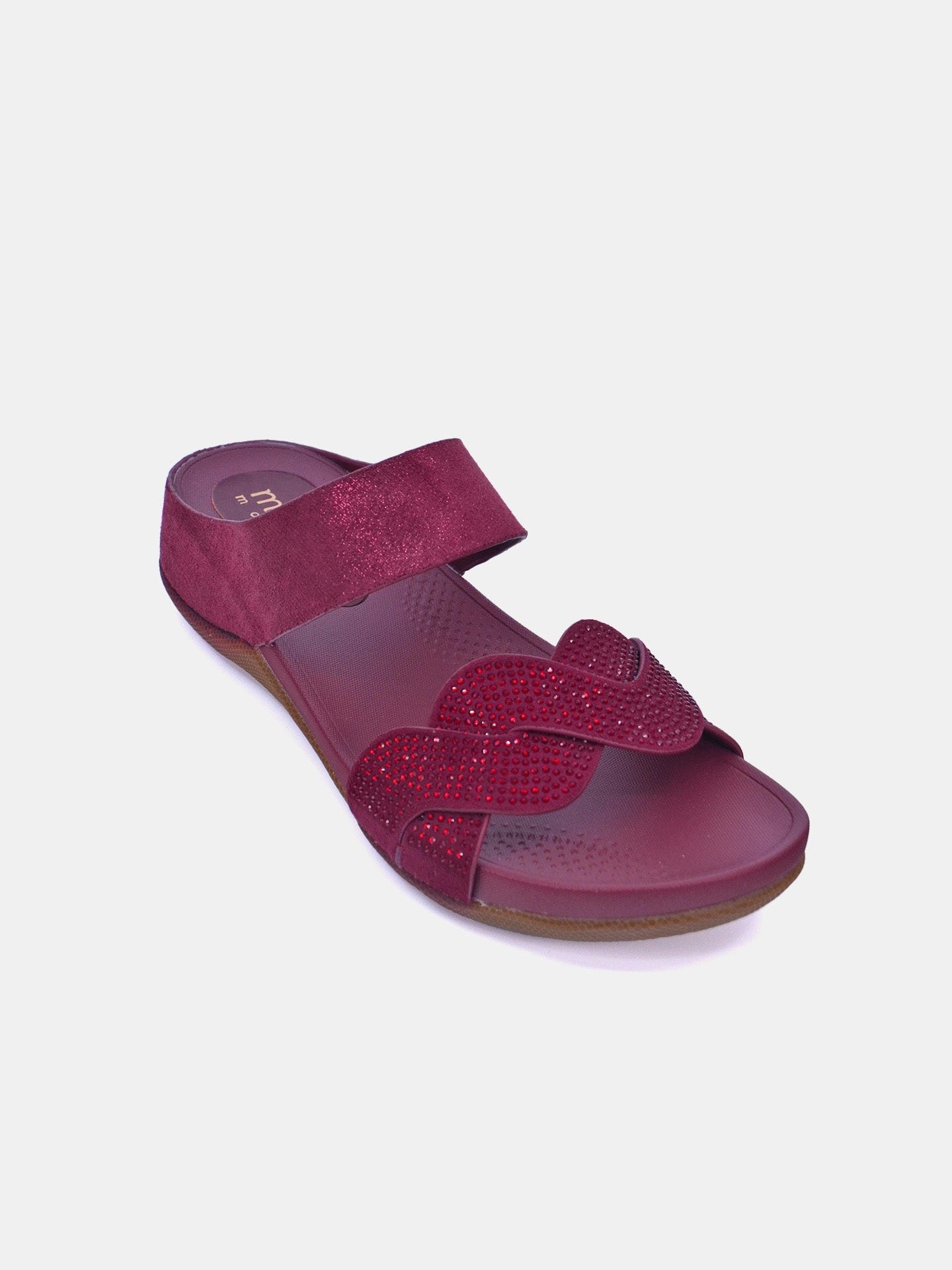 Michelle Morgan 114RC277 Women's Sandals #color_Maroon