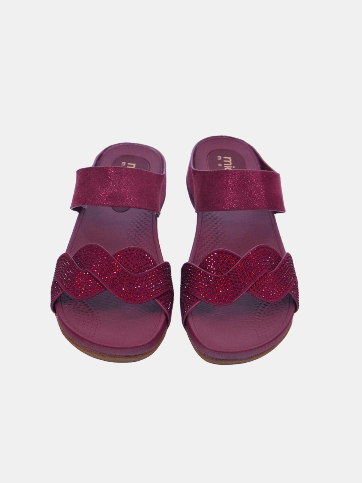 Michelle Morgan 114RC277 Women's Sandals #color_Maroon